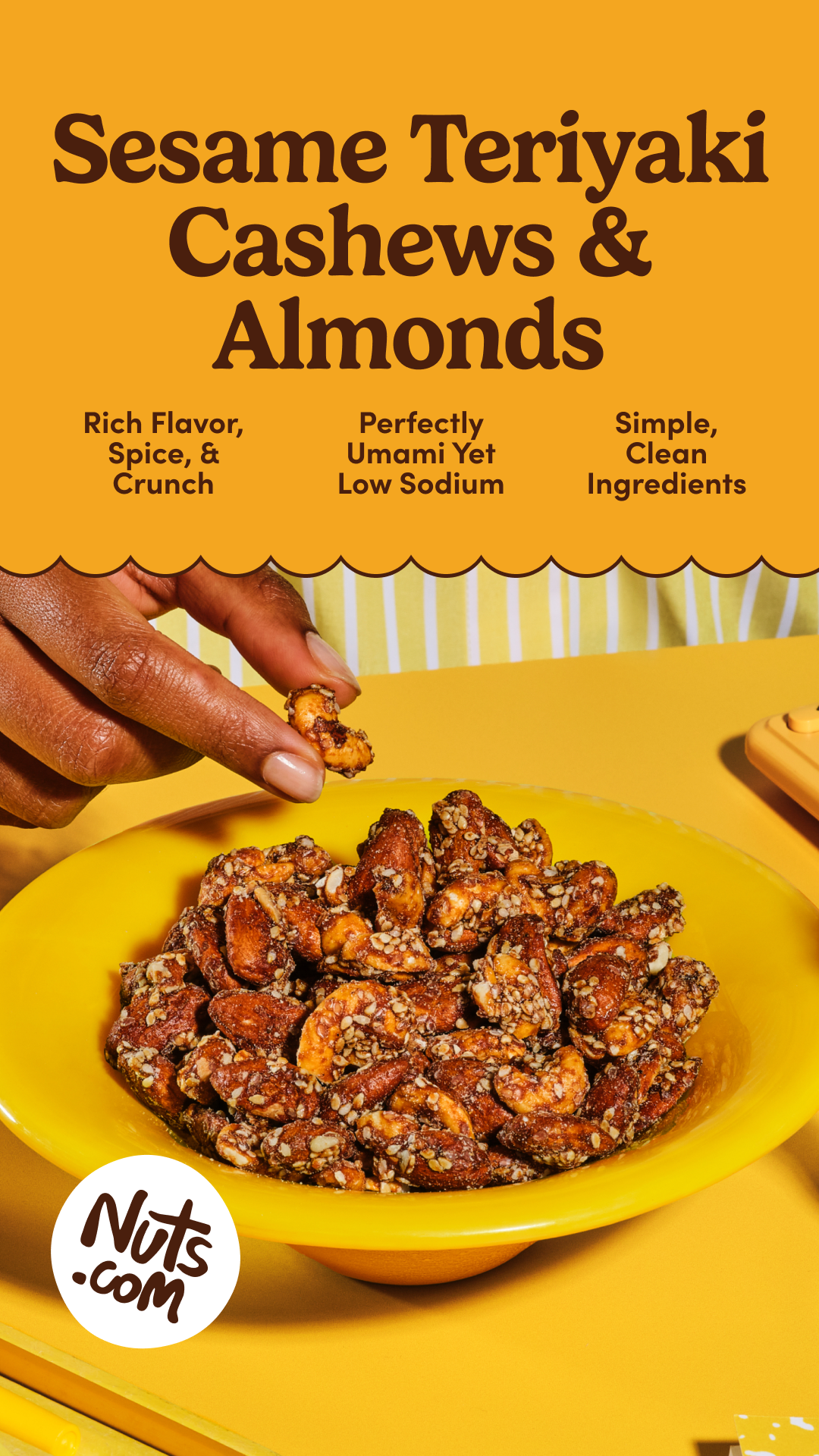 Nuts.com Facebook ad