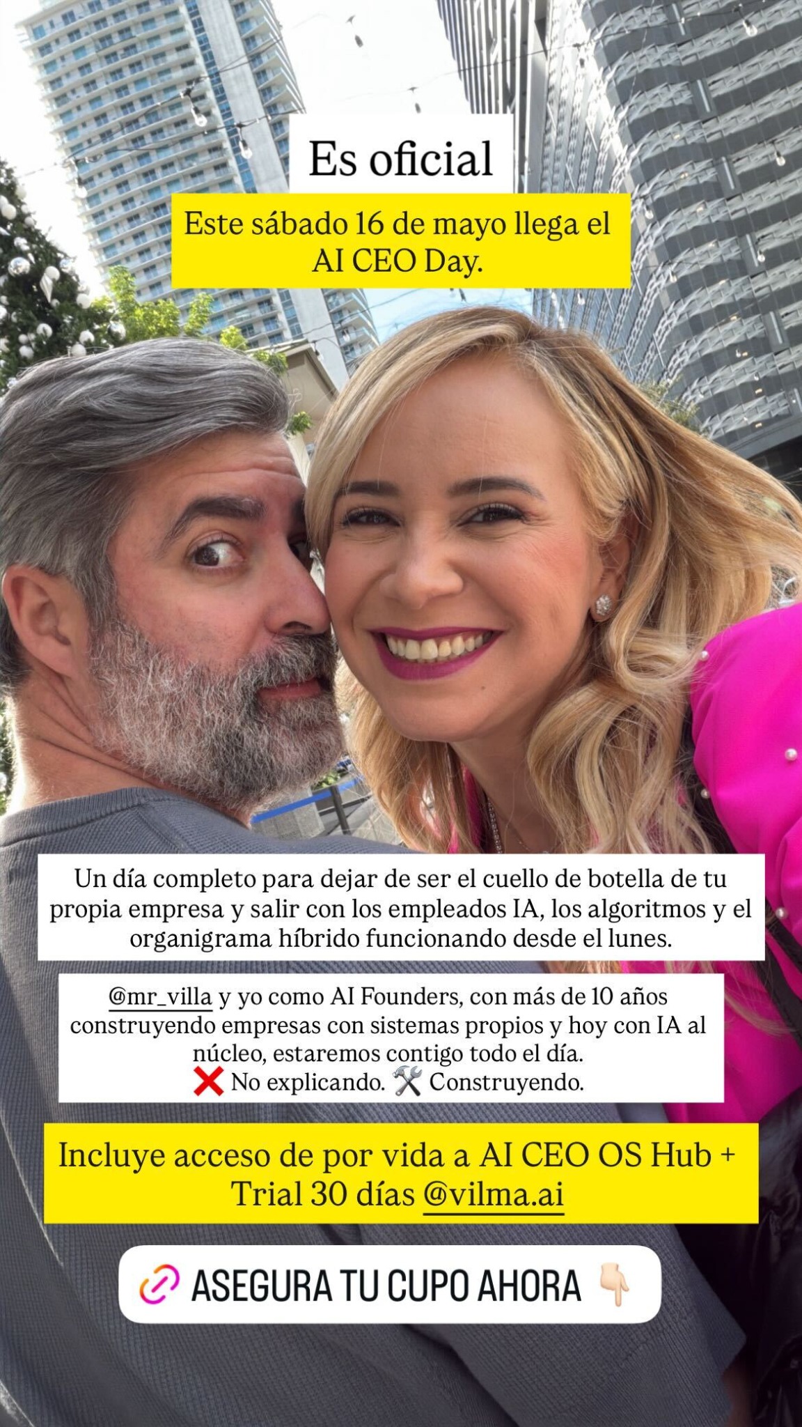Vilma Nuñez Facebook ad