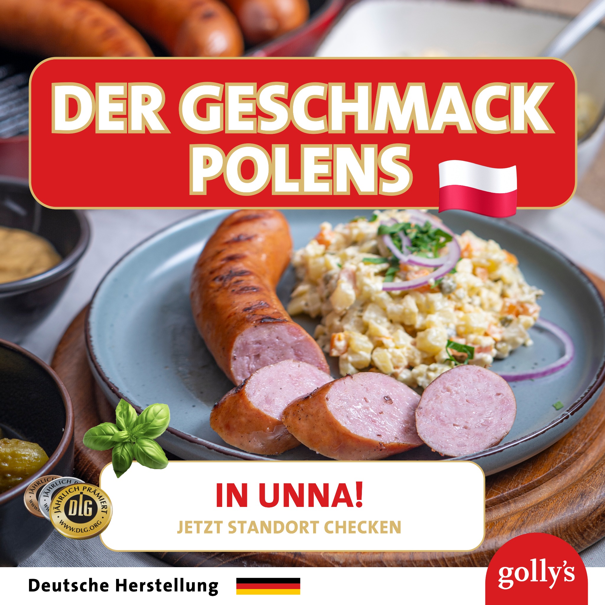 Golly's Spezialitäten Facebook ad