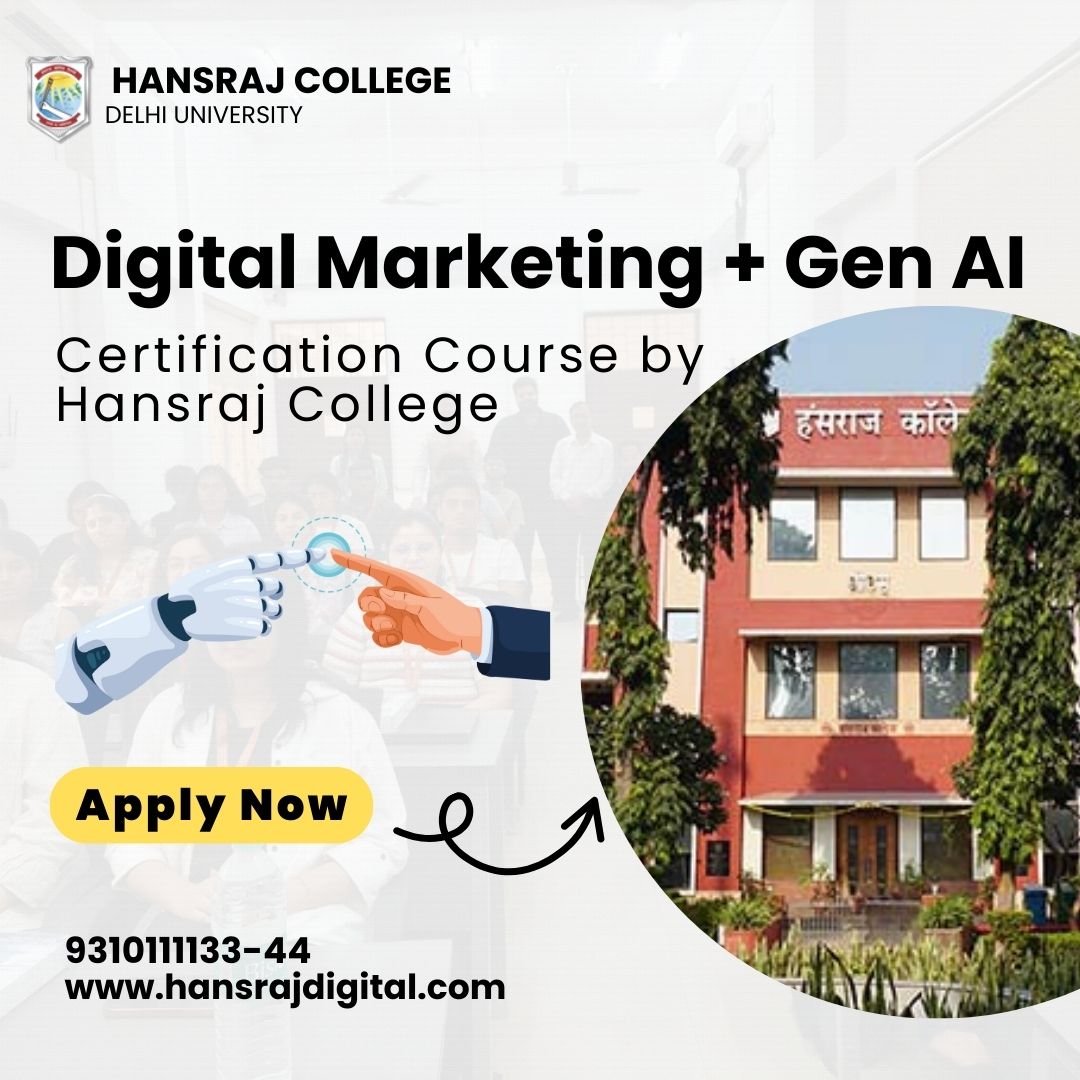 Hansraj College Digital Marketing Academy Facebook ad