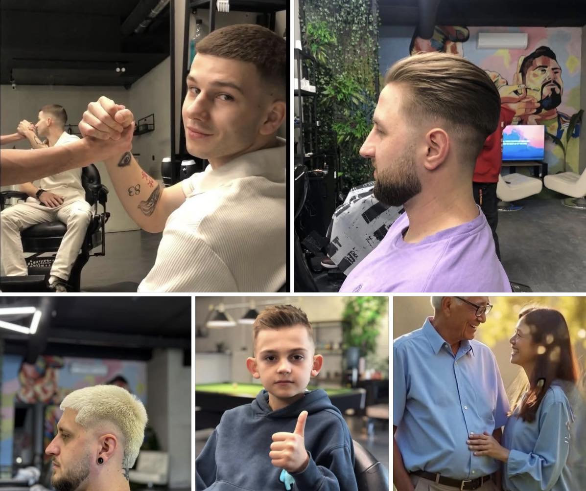 Davra Barbershop Facebook ad: Naszym celem jest zapewnienie komfortu i relaksu naszym…