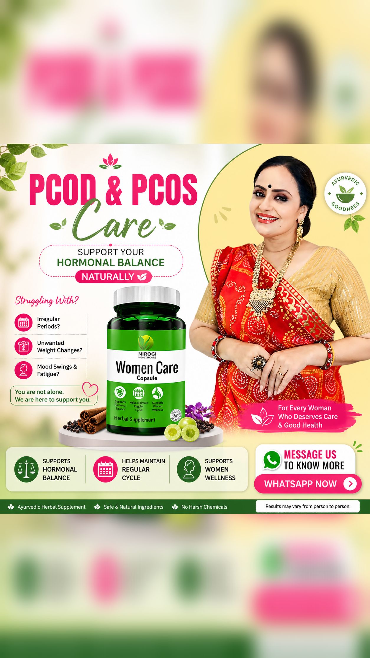 Nirogi Healthcare Facebook ad from May 7, 2026