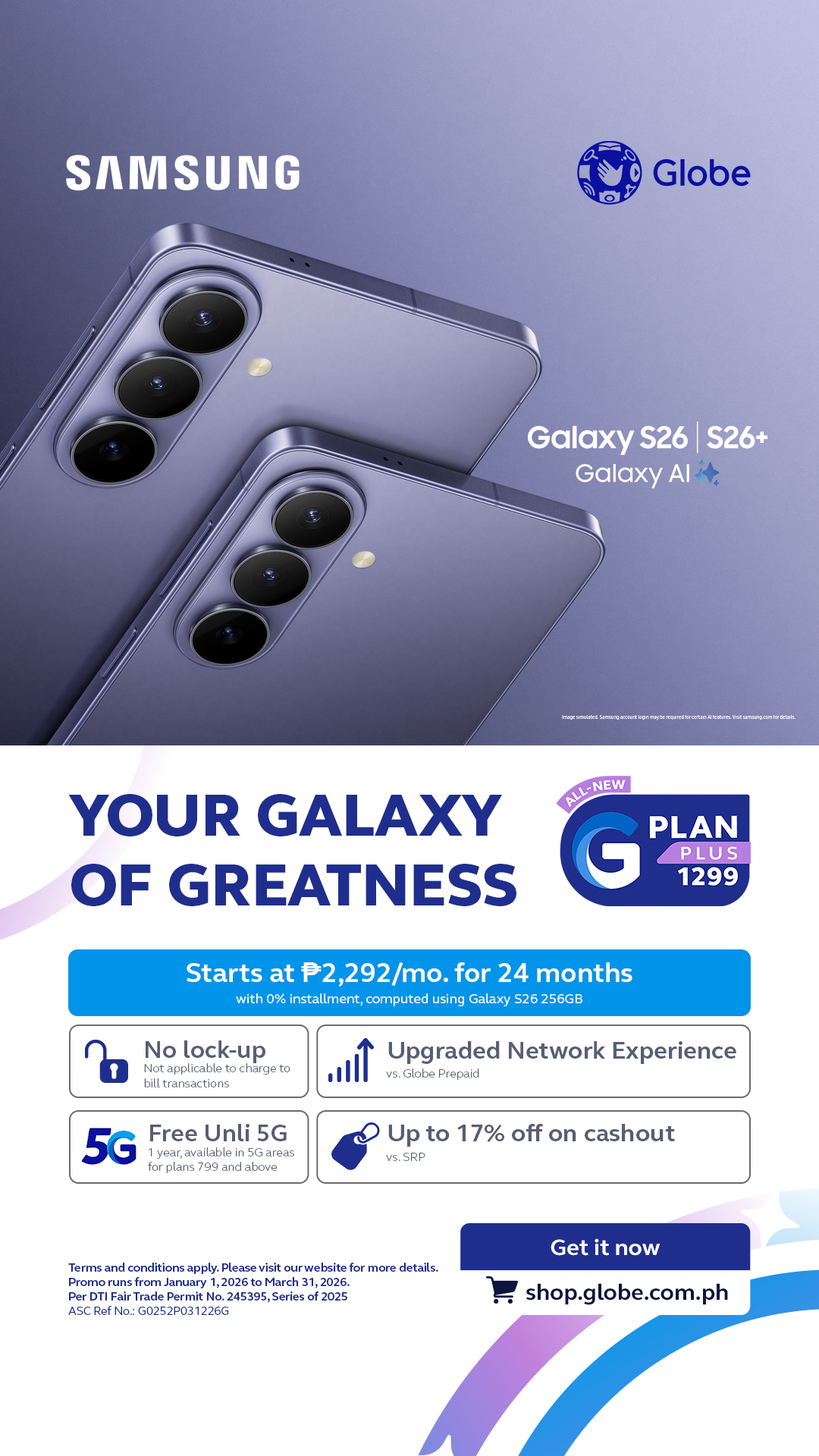 Globe Telecom Facebook ad