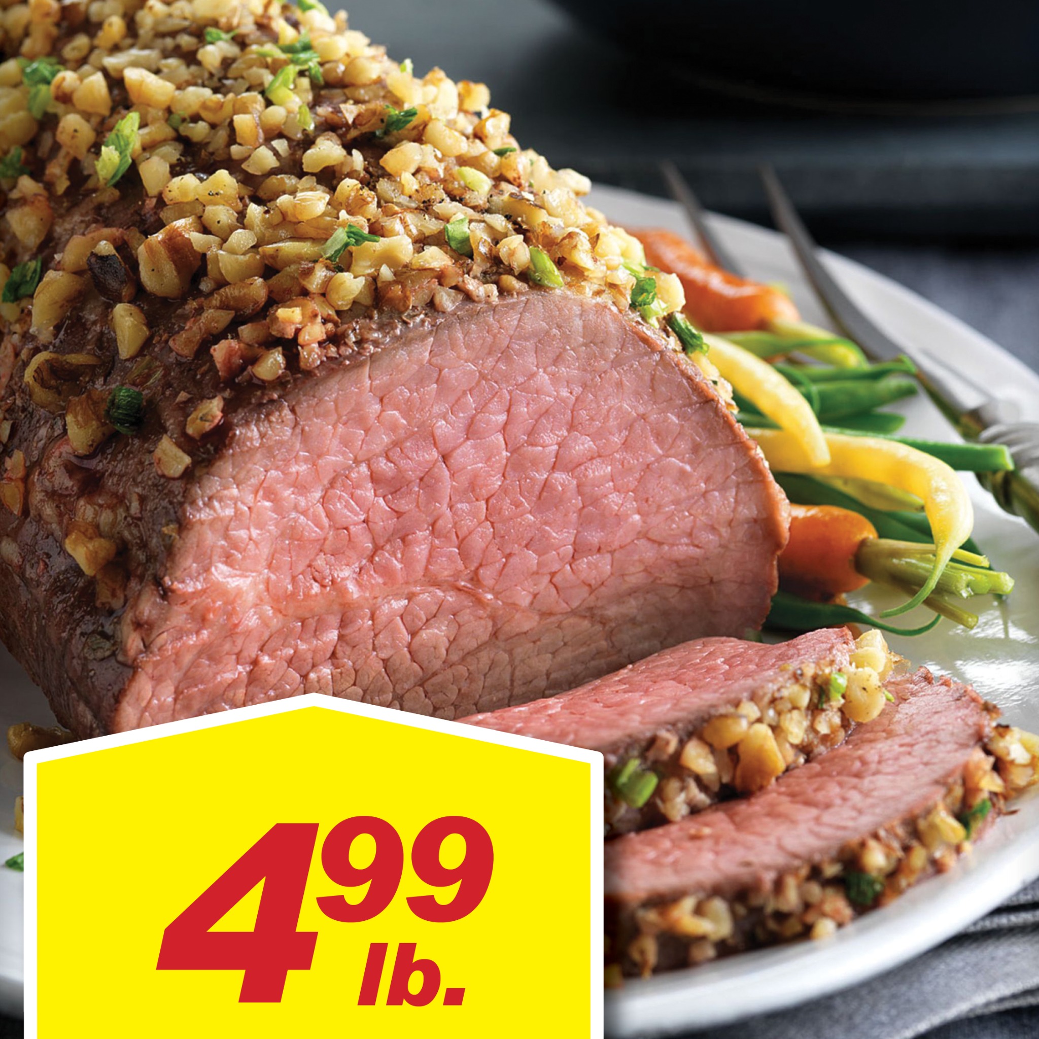 Garden Fresh Marketplace Facebook ad: Your weekly grocery stop starts here.