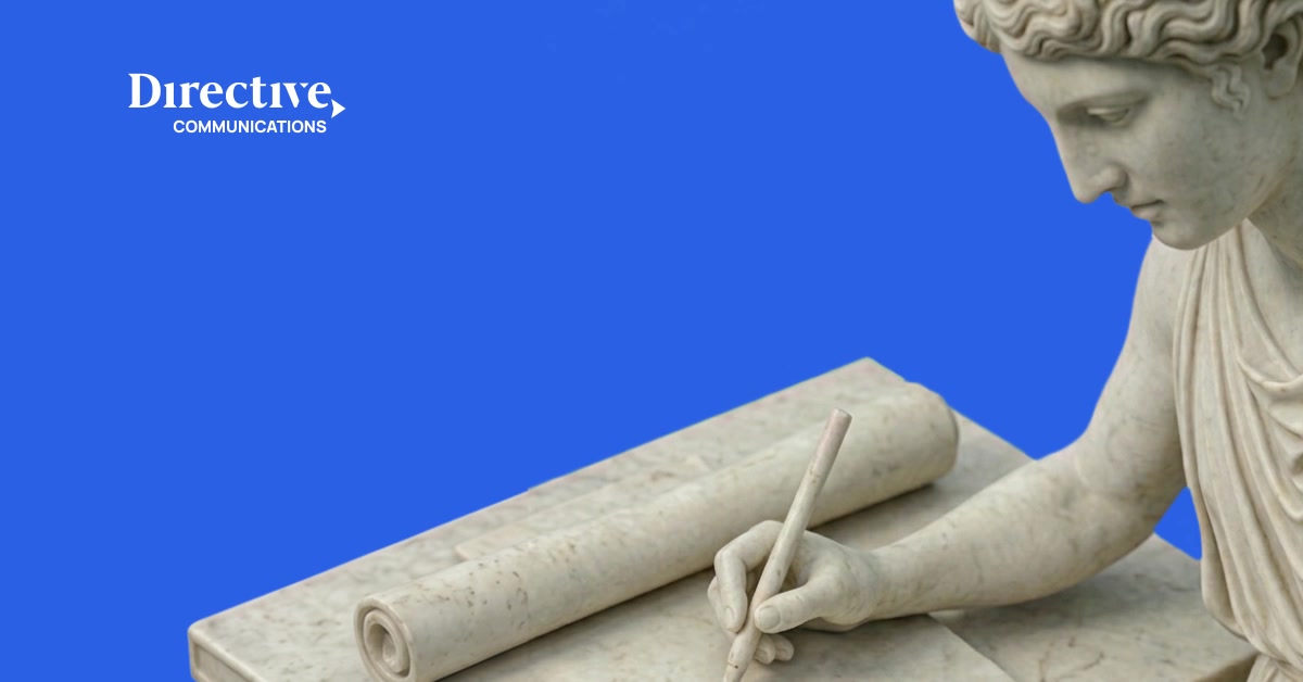Directive Facebook ad: Stop Admiring Outdated Comms