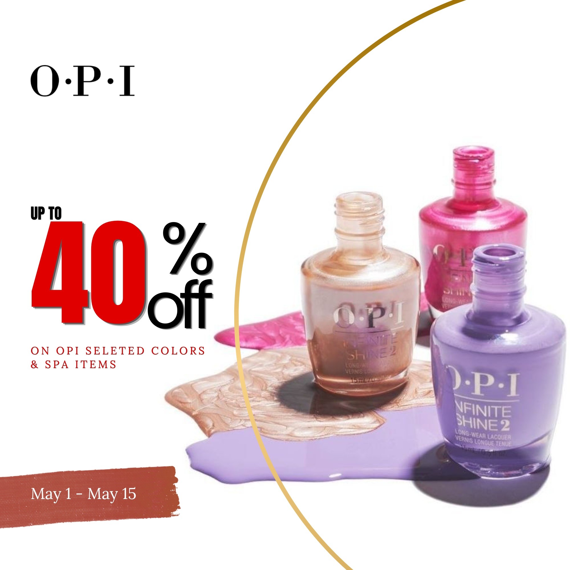 OPI Store Myanmar Facebook ad