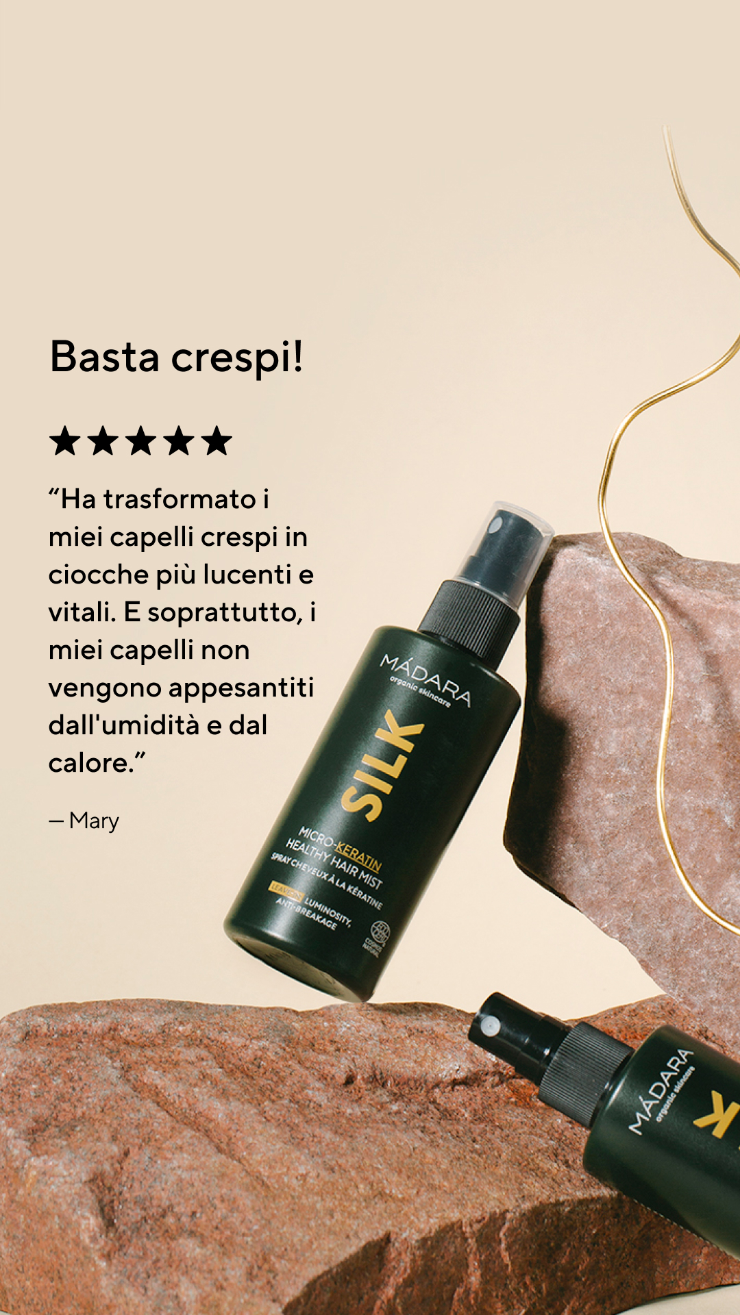 Mádara Organic Skincare Facebook ad