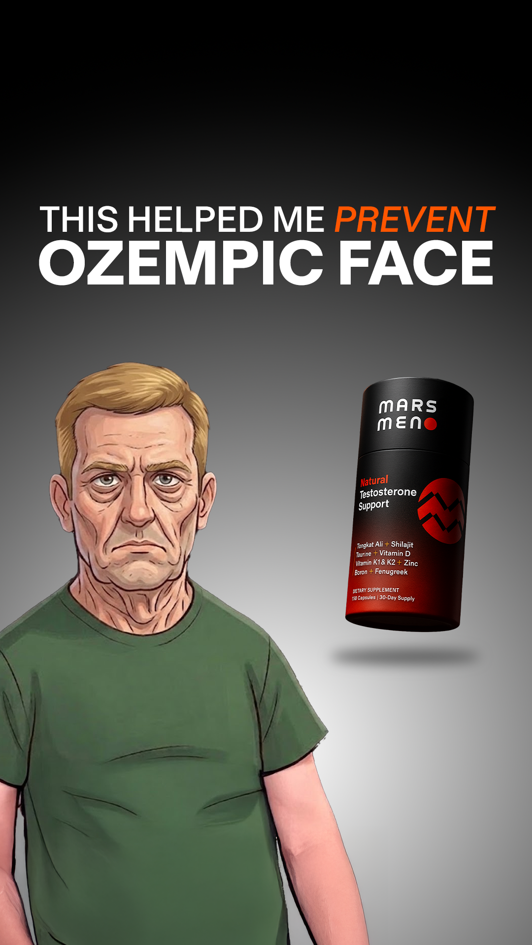 Mars Men Facebook ad