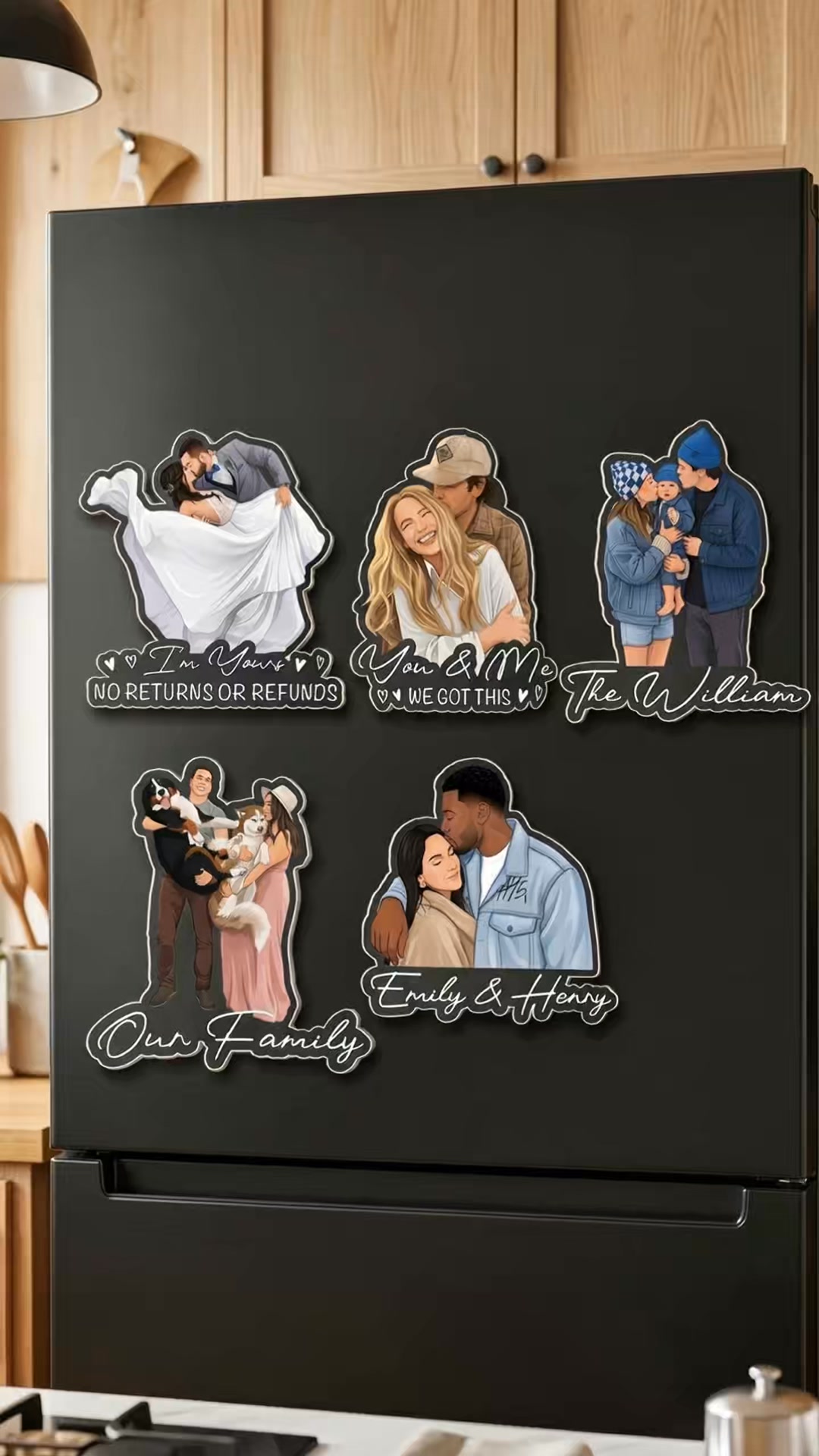 Macorner Decor Facebook ad: Cherish memories and bond through a personalized art…
