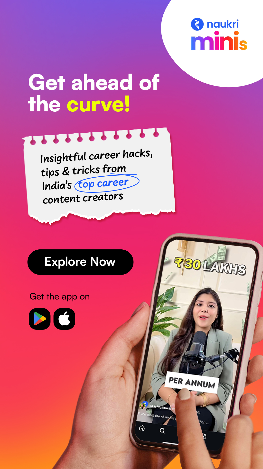 Naukri.com Facebook ad