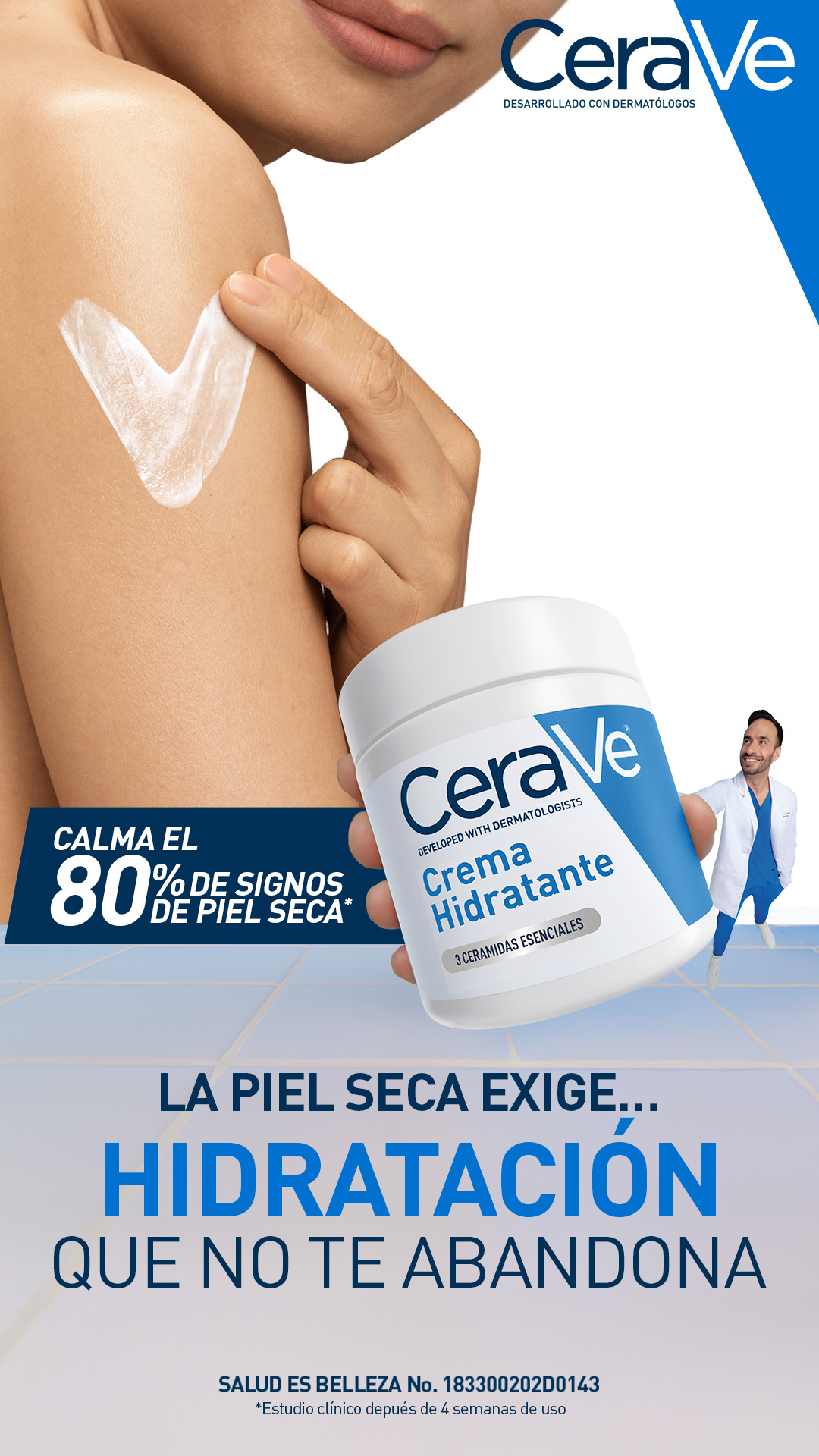 CeraVe Skincare Facebook ad from Jan 16, 2026