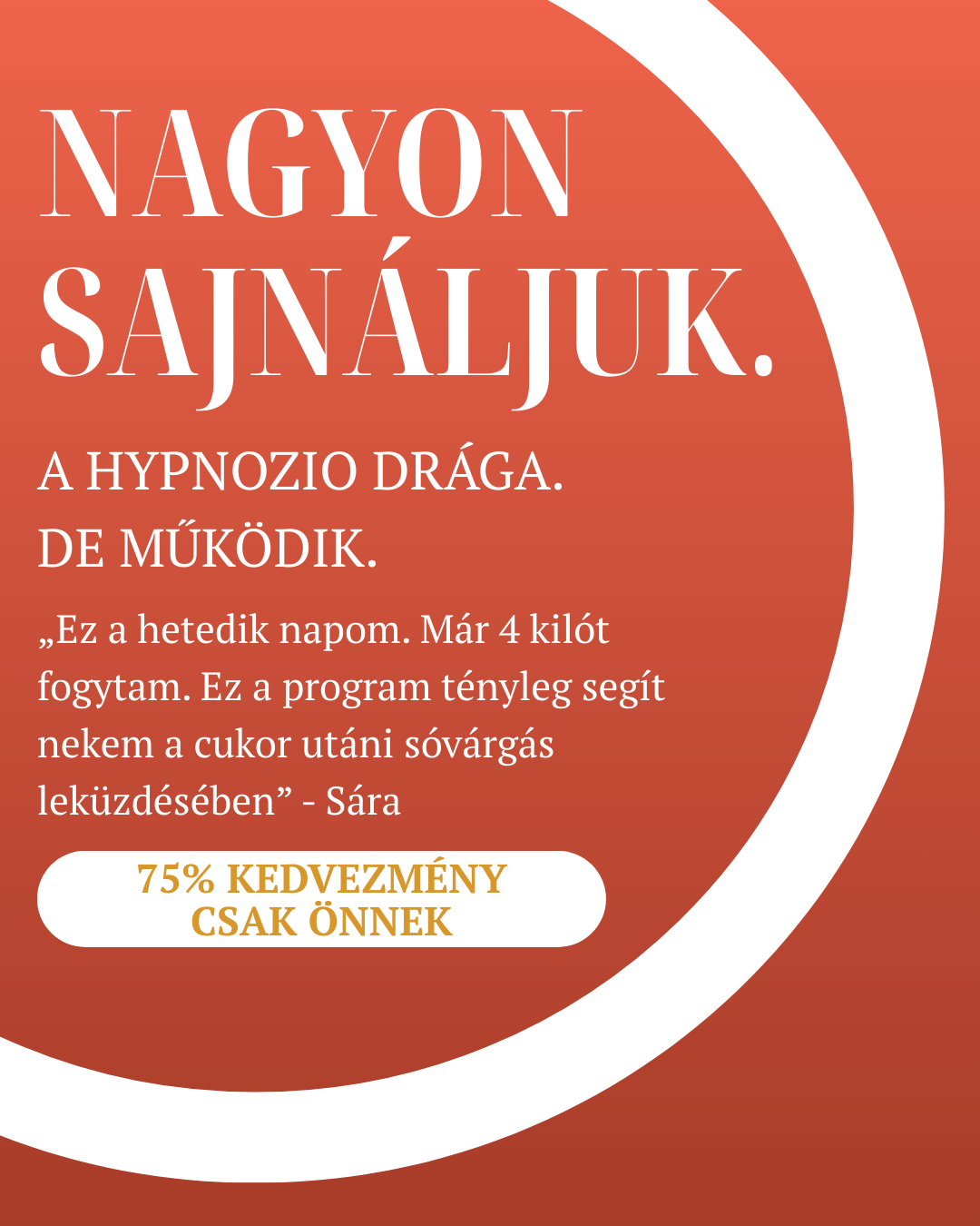 Hypnozio: power of hypnotherapy Facebook ad