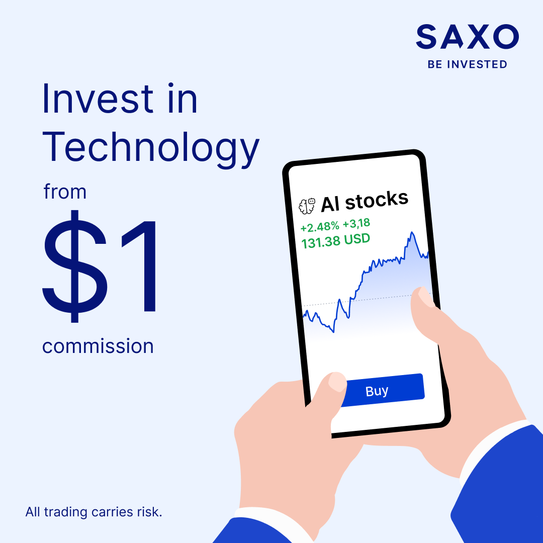 Saxo Bank MENA Facebook ad