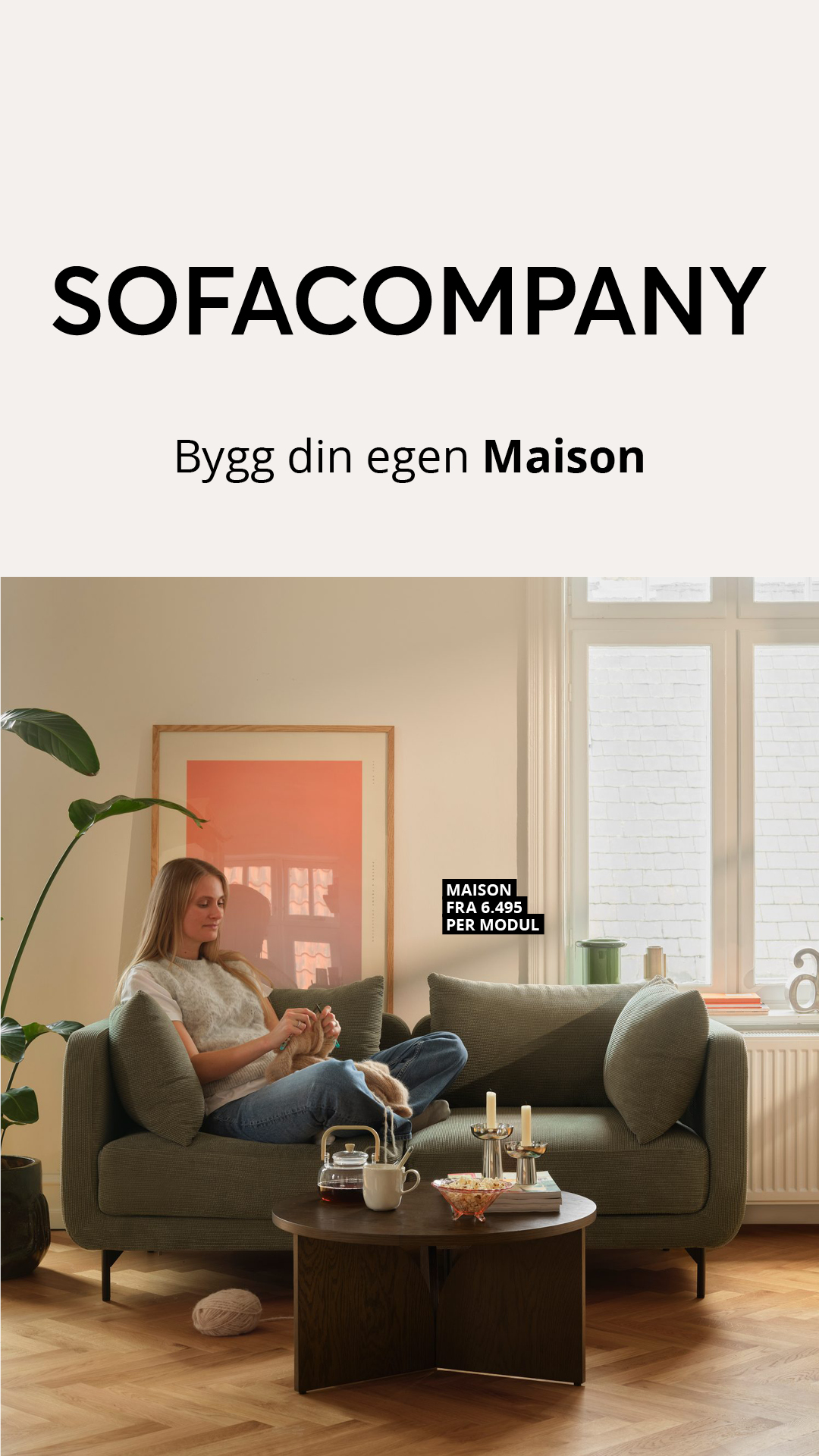 Sofacompany Facebook ad
