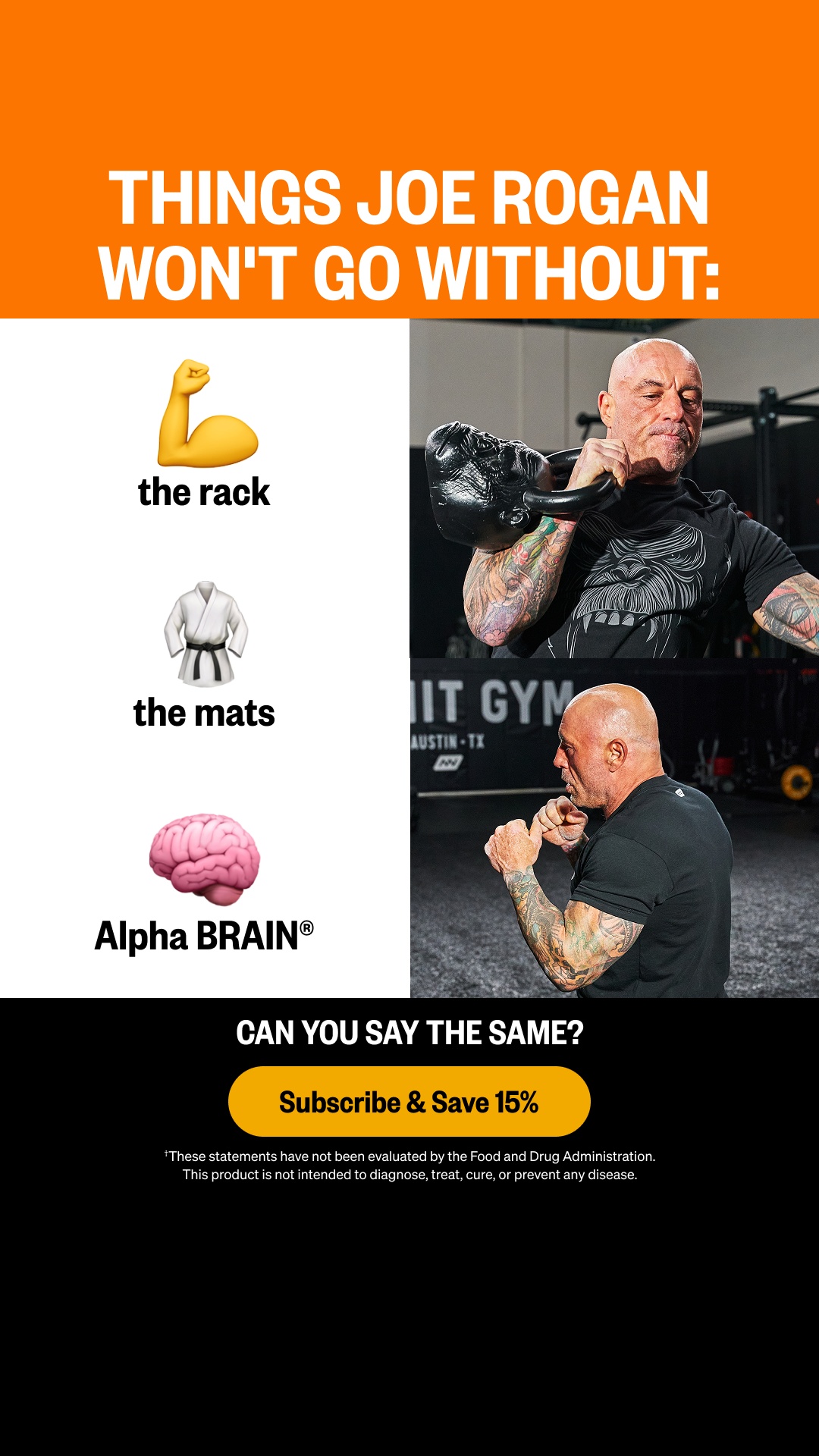 Onnit Facebook ad