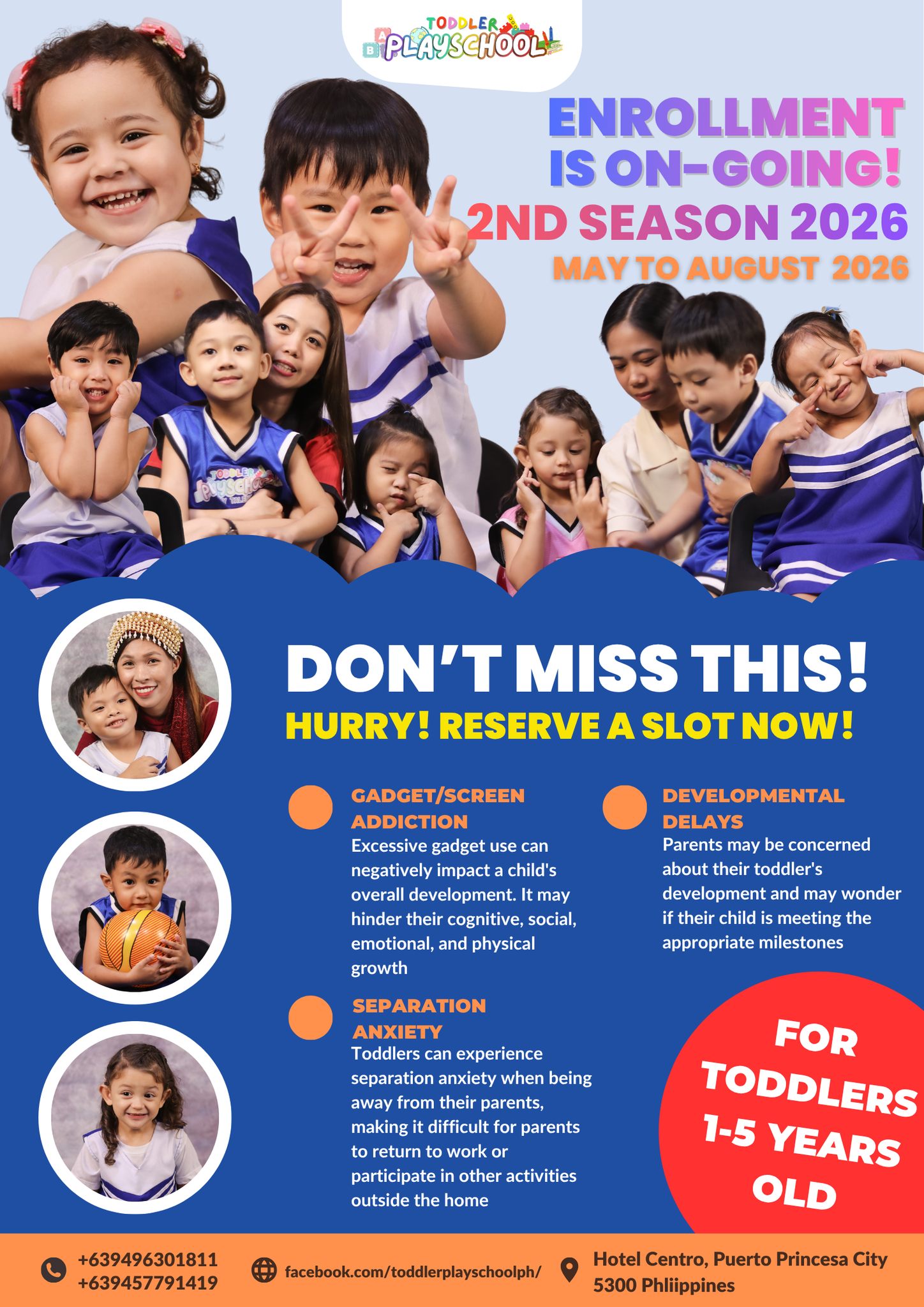 Palawan Toddler Playschool Facebook ad