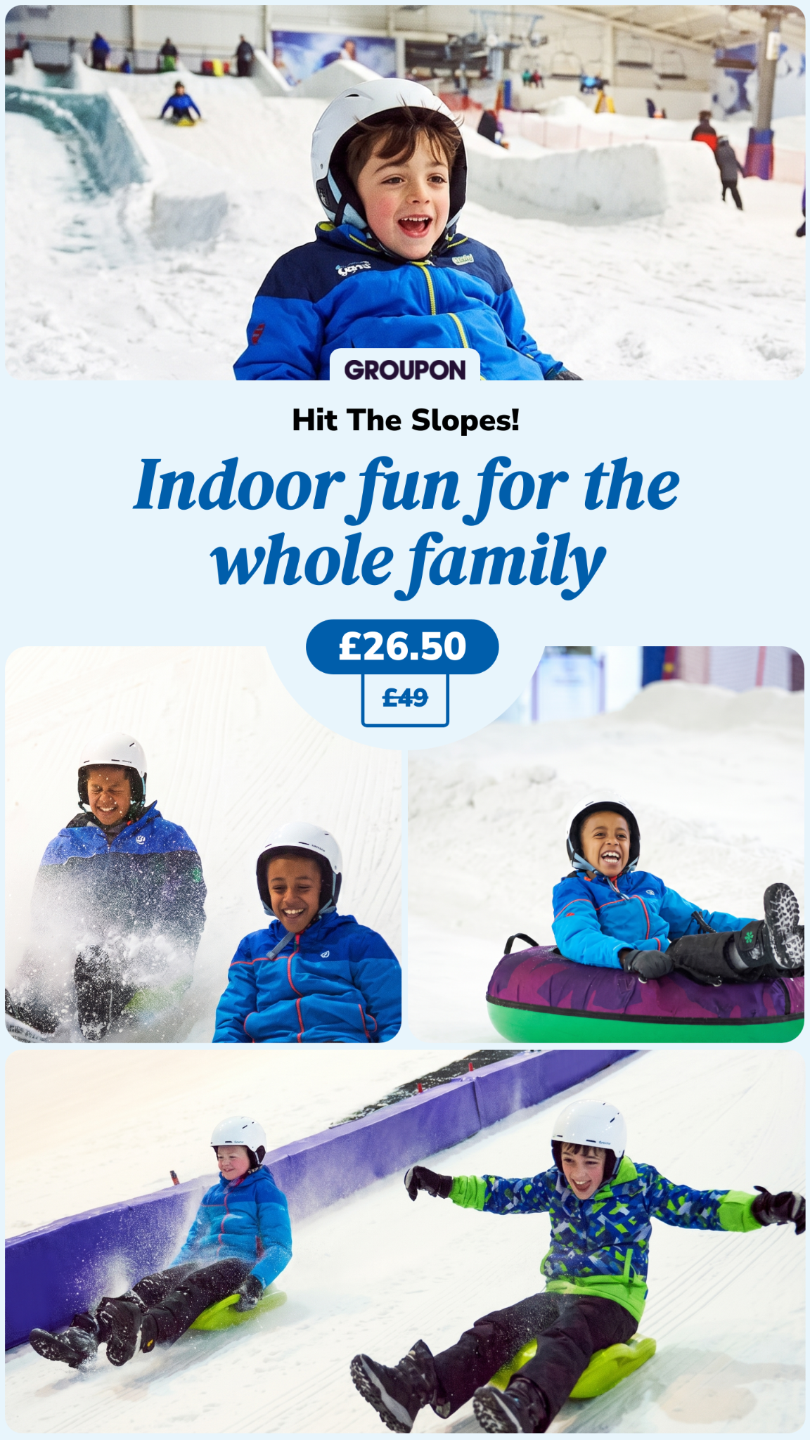 Groupon Facebook ad
