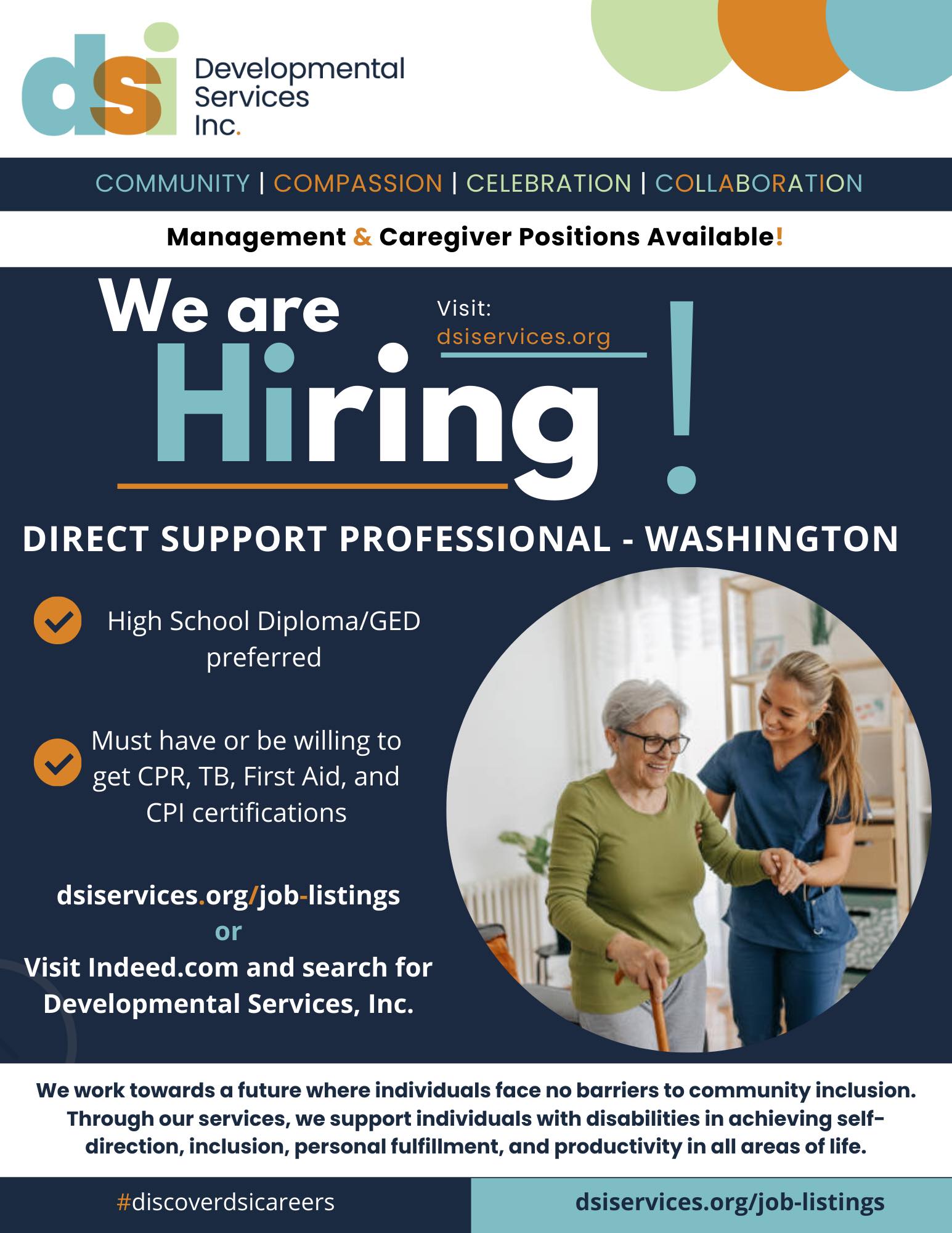 Discover DSI Careers Facebook ad: Job Listings, DSI Services