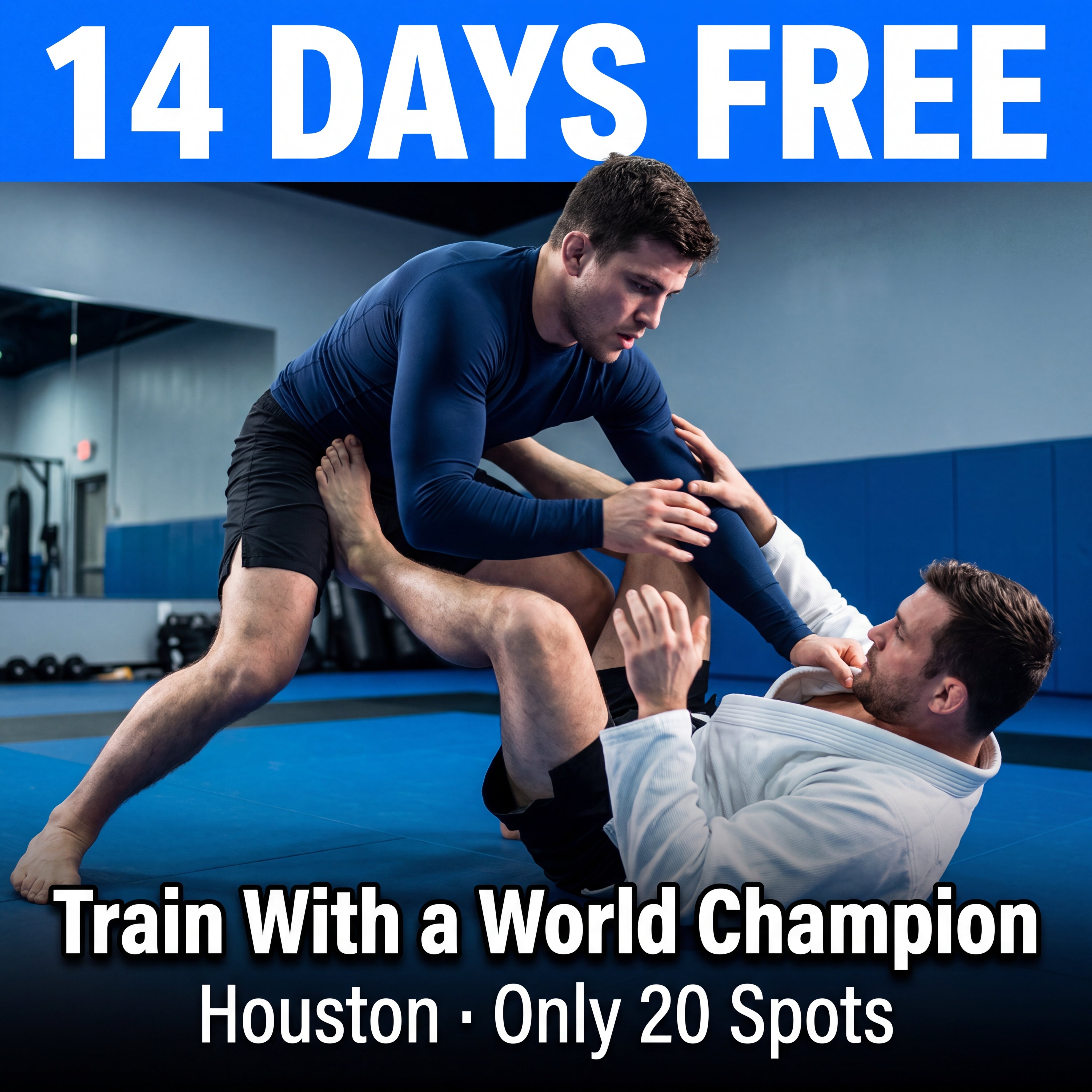 Inspire jiu-jitsu academy Facebook ad