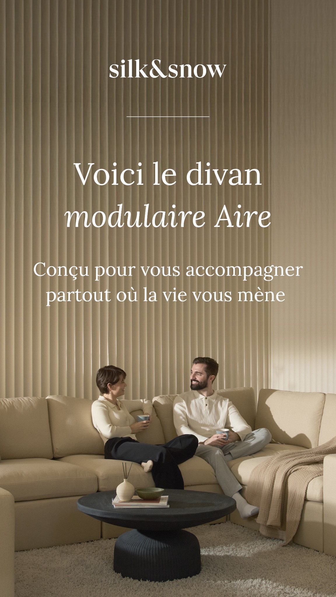 Maison Silk & Snow Facebook ad