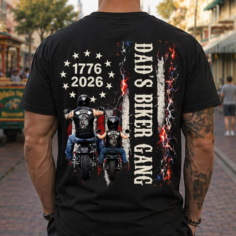 SoulLuv Facebook ad: Custom Grandpa’s Biker Gang Shirt - Personalized Gift For…