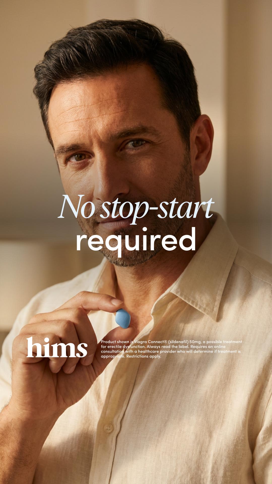 hims Facebook ad