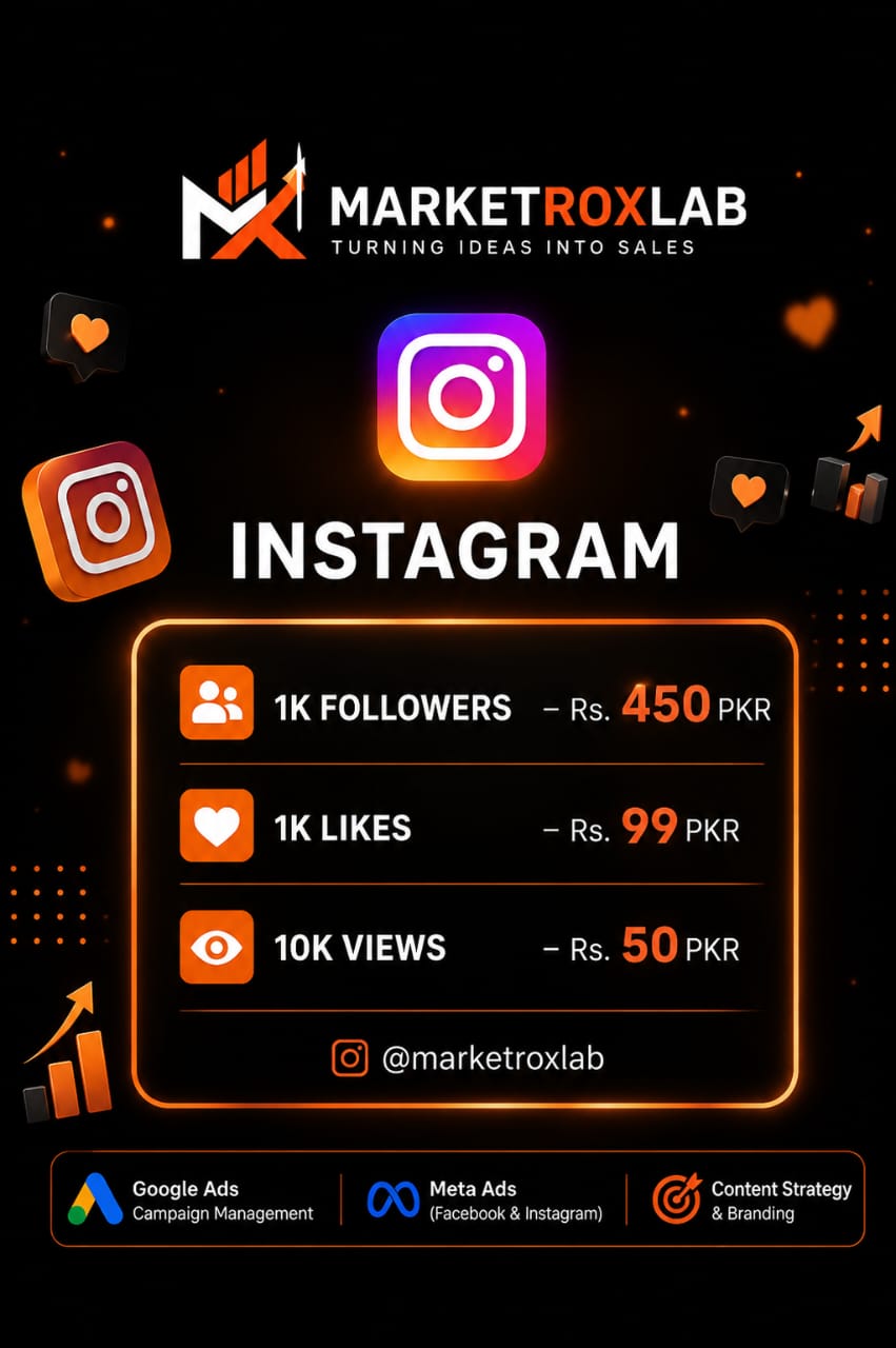 marketroxlab Facebook ad: Grow Your Social Media Today