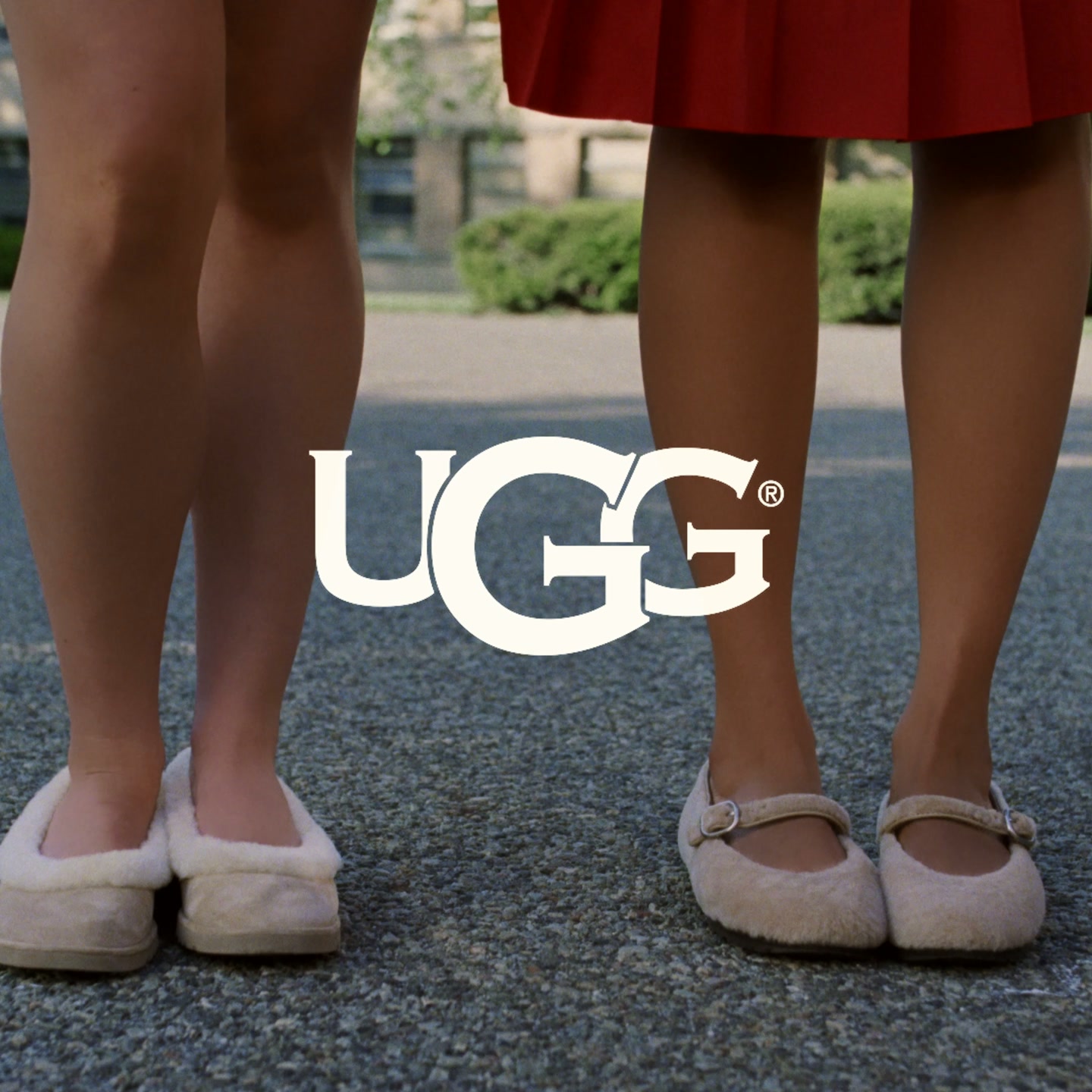 UGG Facebook ad: This duo sets a high barre