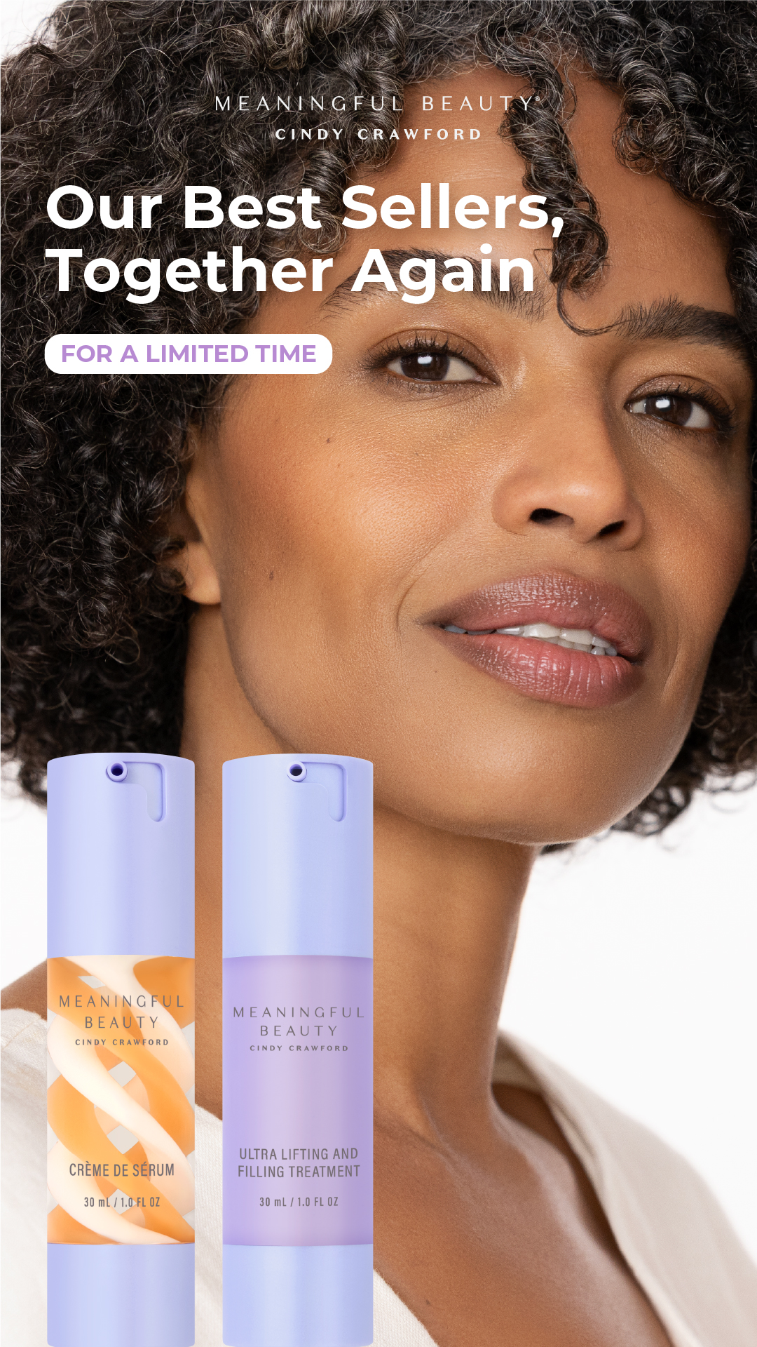 Meaningful Beauty Facebook ad