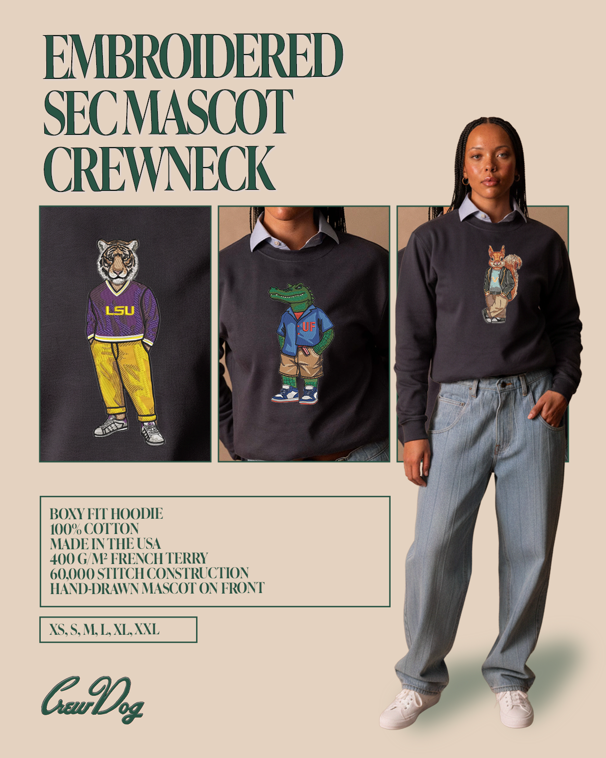 Crew Dog Facebook ad