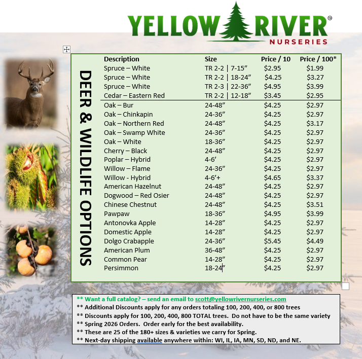 Yellow River Nurseries Facebook ad