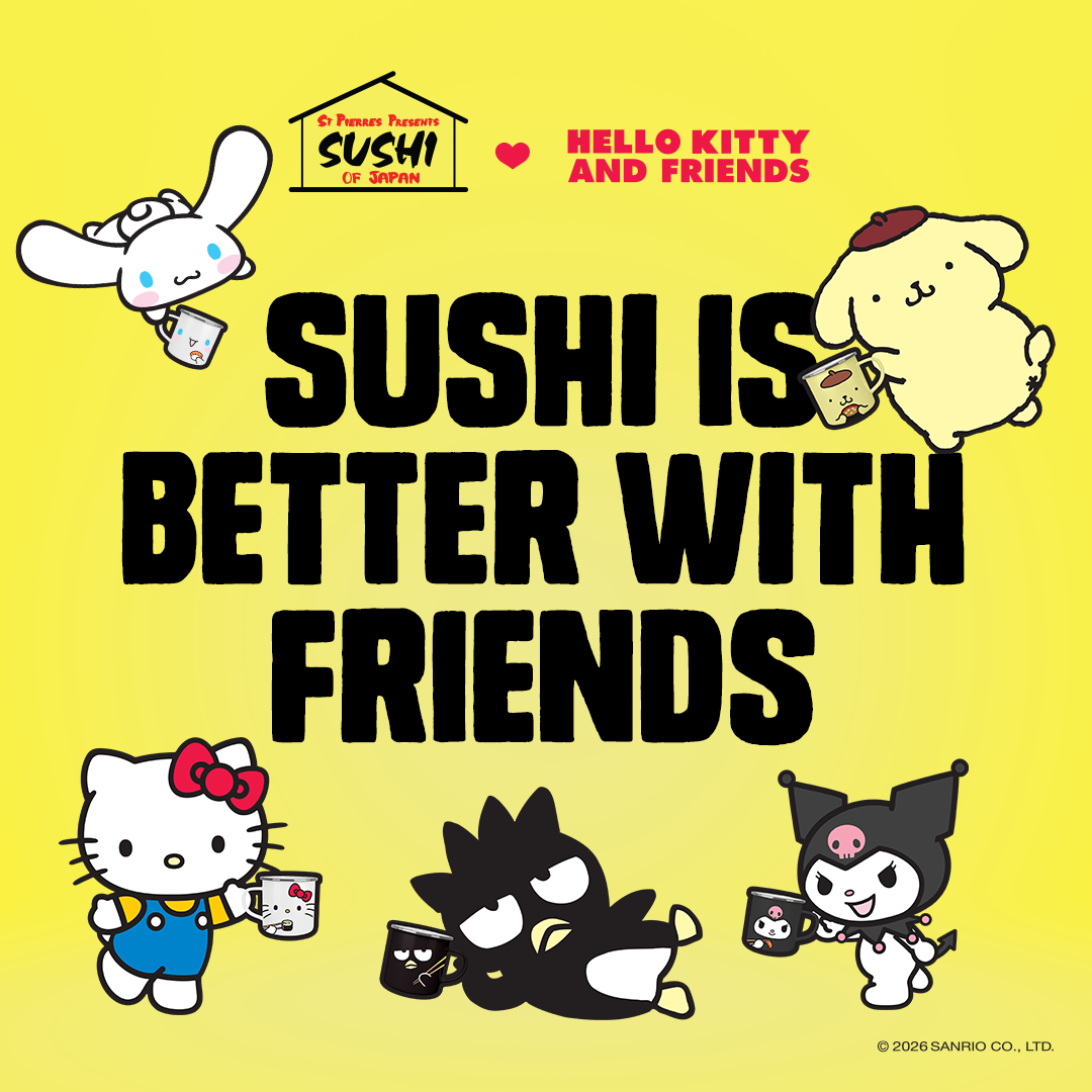 St Pierres Sushi Facebook ad