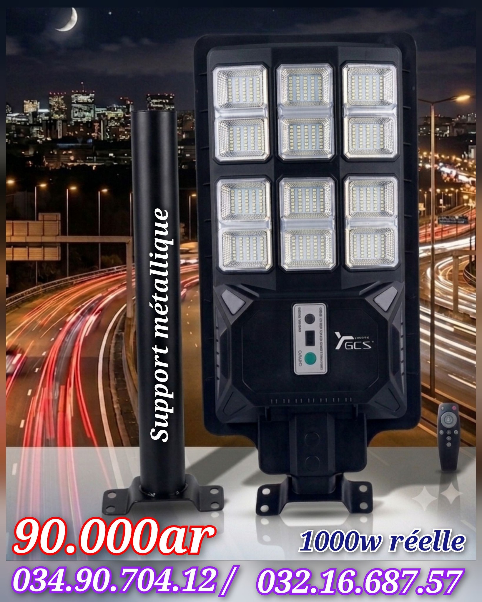 Articles solaires Facebook ad: Ity ilay lampadaire tena matanjaka be @ vidiny…