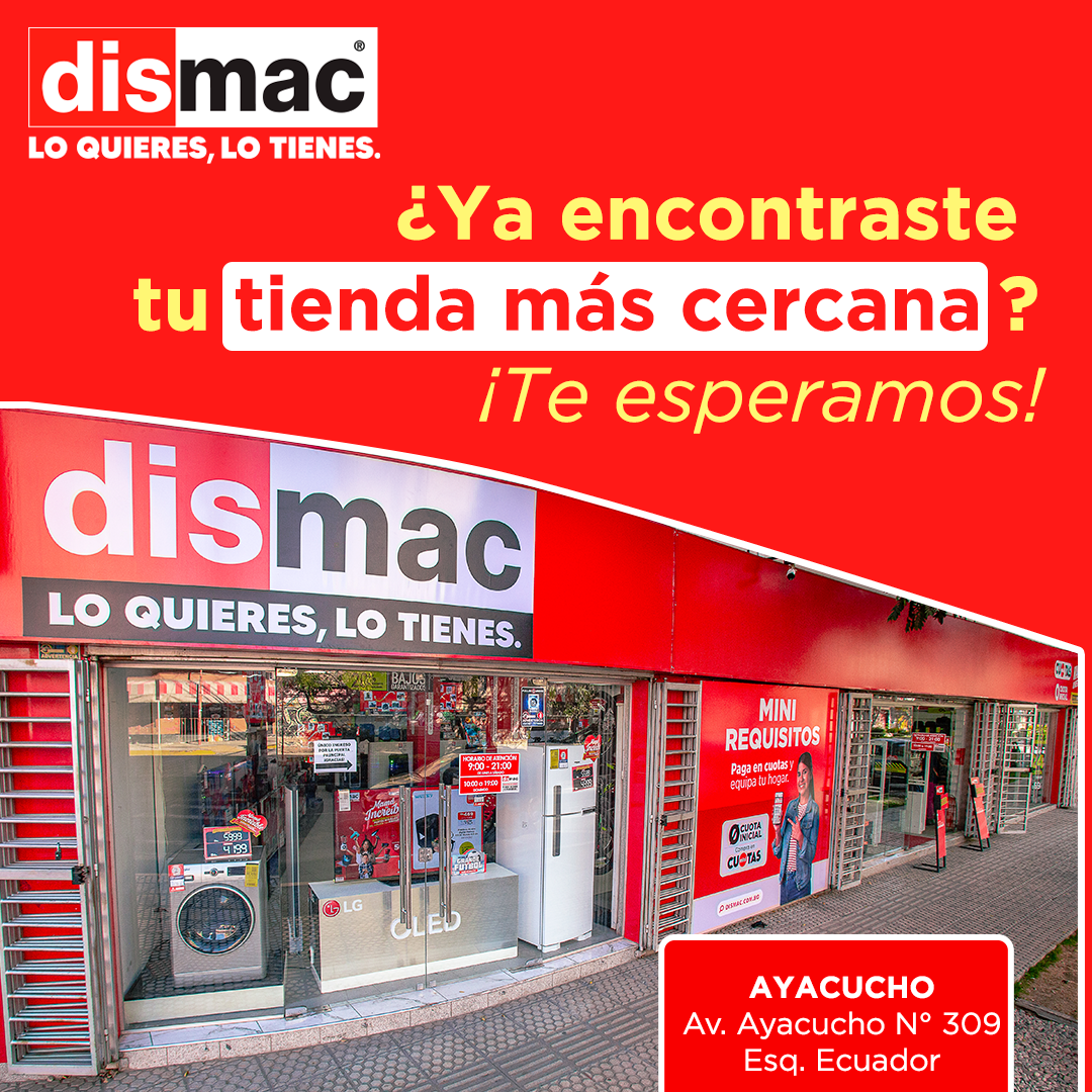 Dismac Facebook ad