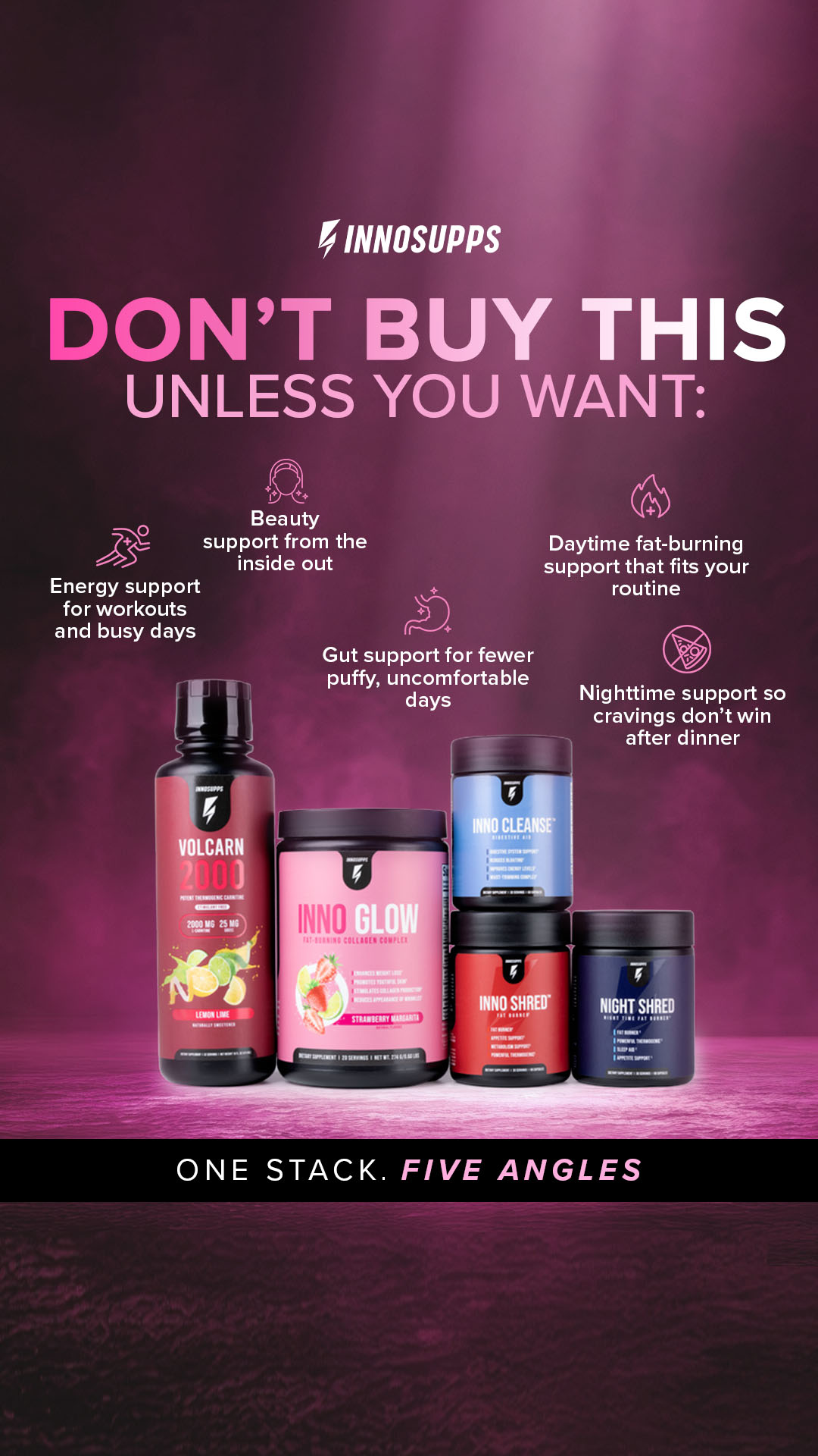 Inno Supps Facebook ad