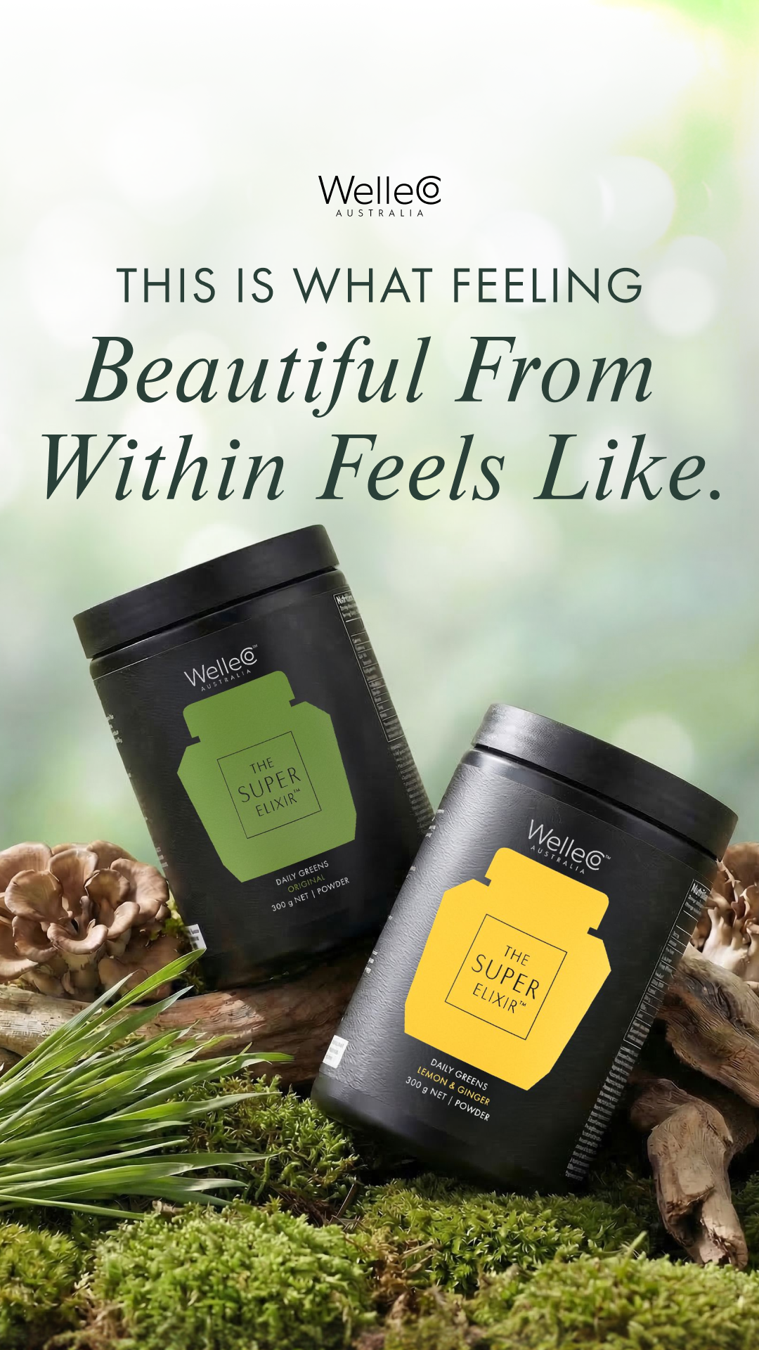 WelleCo Facebook ad