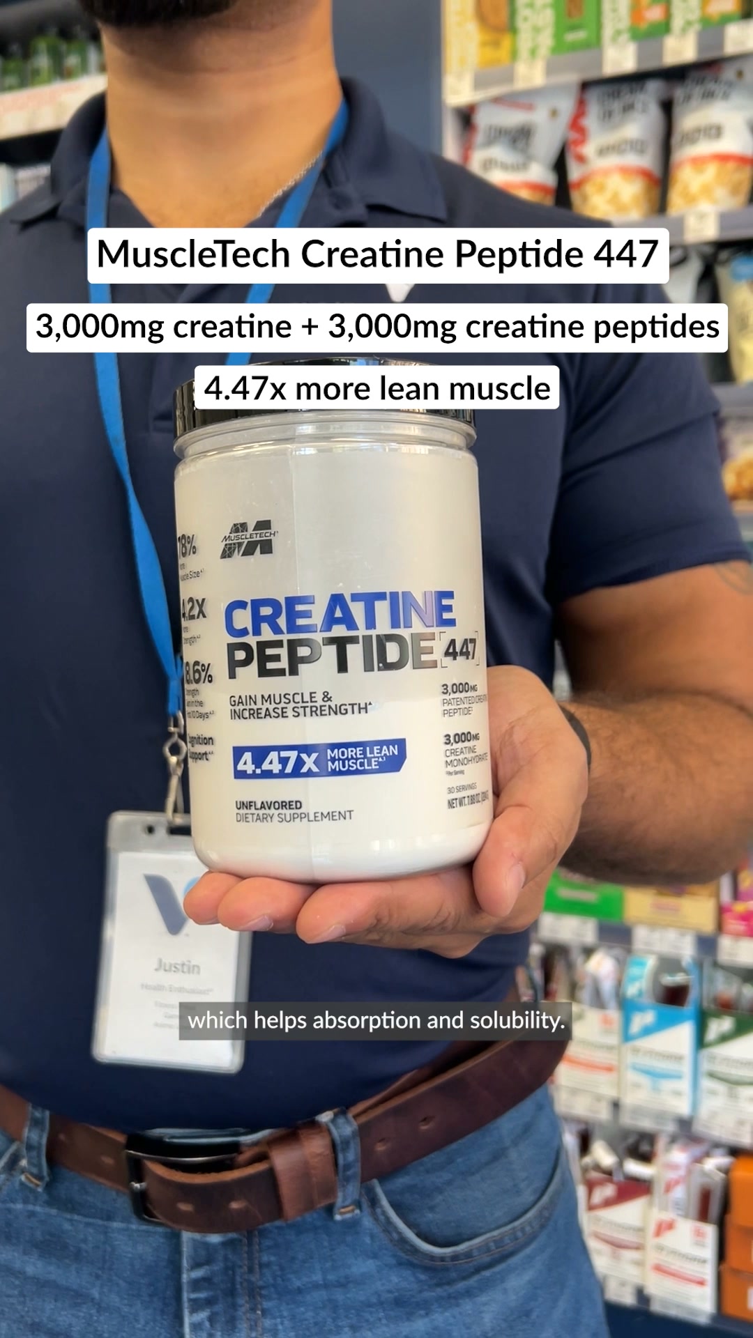 The Vitamin Shoppe Facebook ad: Your Stack Just Got an Upgrade
