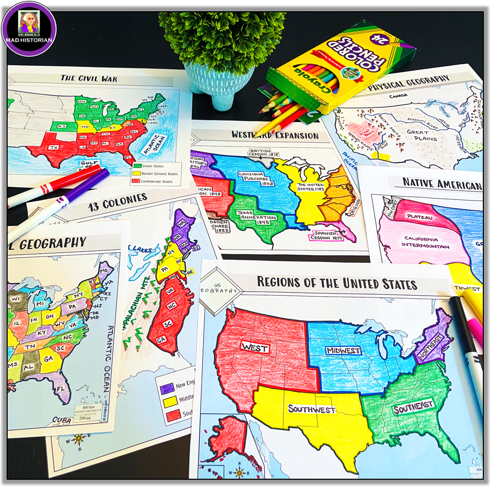 Mad Historian Facebook ad: The Ultimate Maps Pack!
