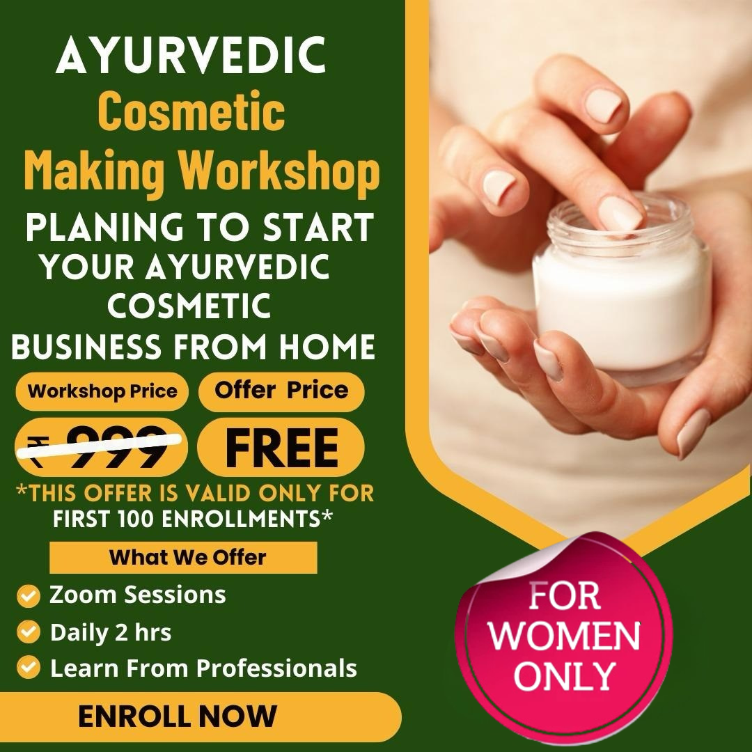 Sairaj Cosmetics and Hobby Classes Facebook ad