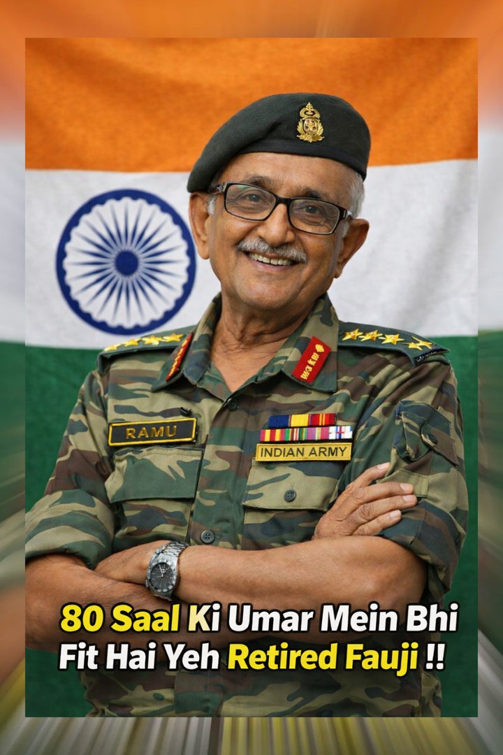 The Herbal's Facebook ad: At 80 years old, Retired Captain Raghuvansh Singh…
