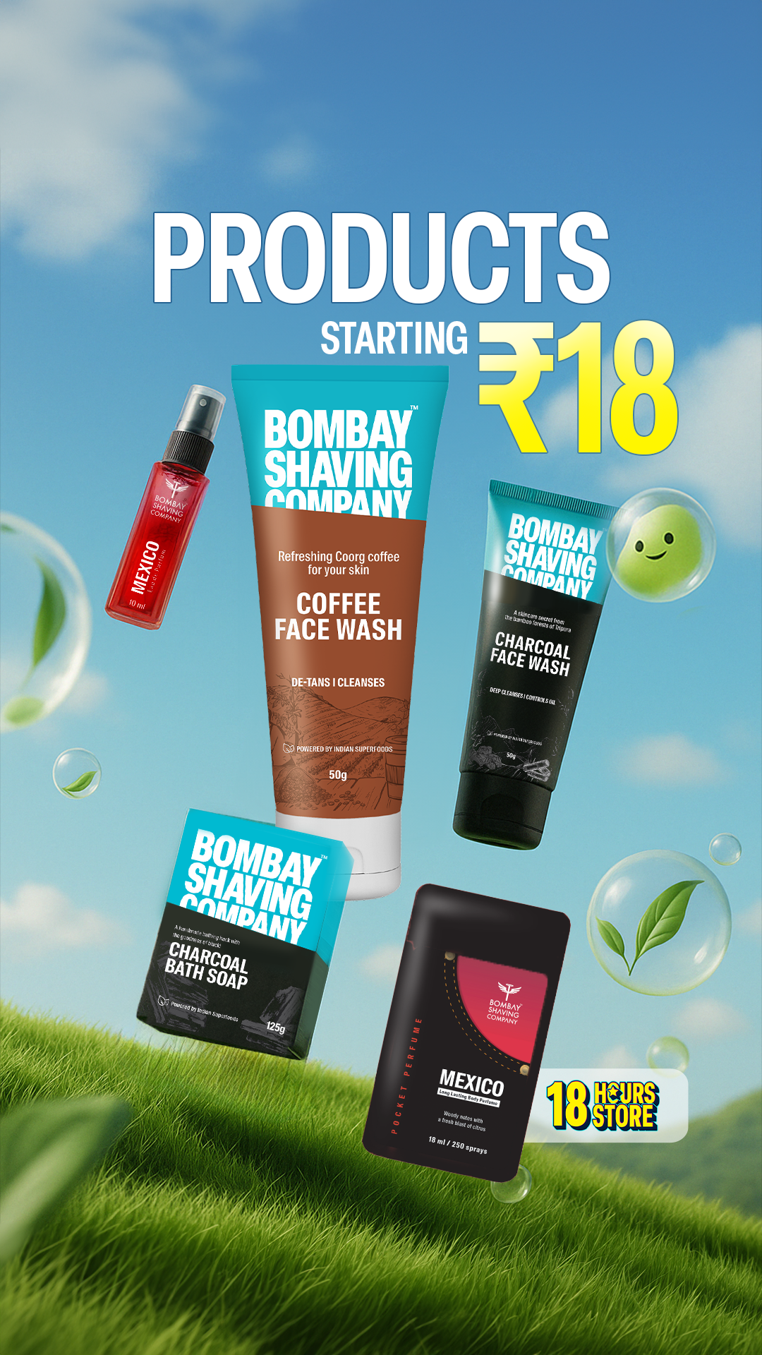Bombay Shaving Company Facebook ad