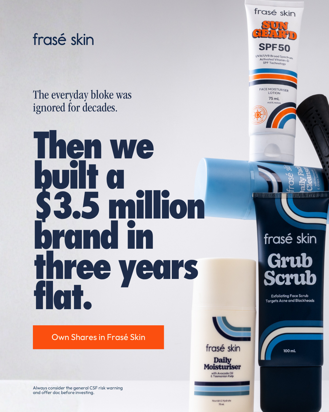 Frasé Skin Facebook ad