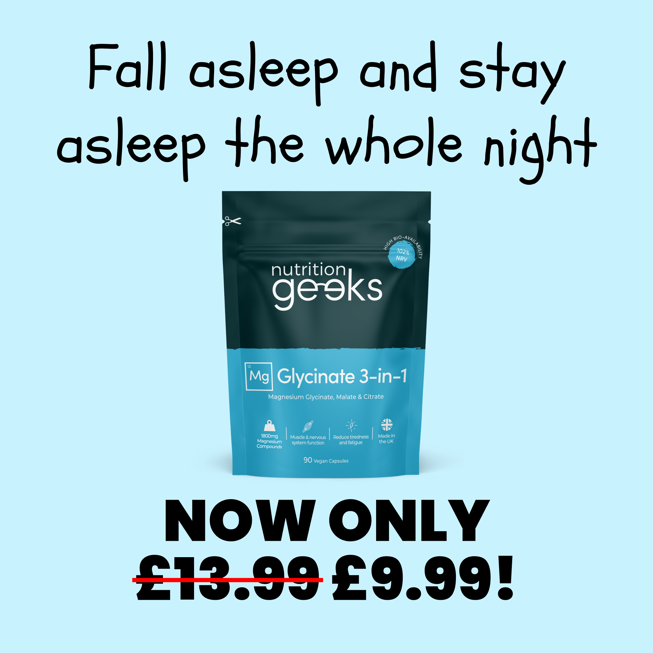 Nutrition Geeks Facebook ad