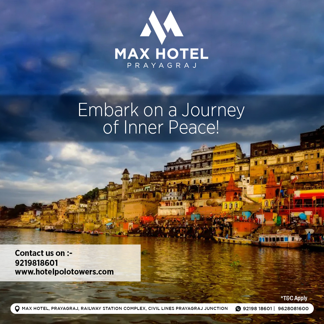 Max Hotel, Prayagraj Facebook ad: Embark on an unforgettable journey with our exclusive…