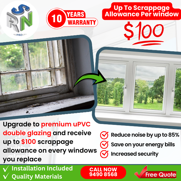 SRN Home Improvements AU Facebook ad