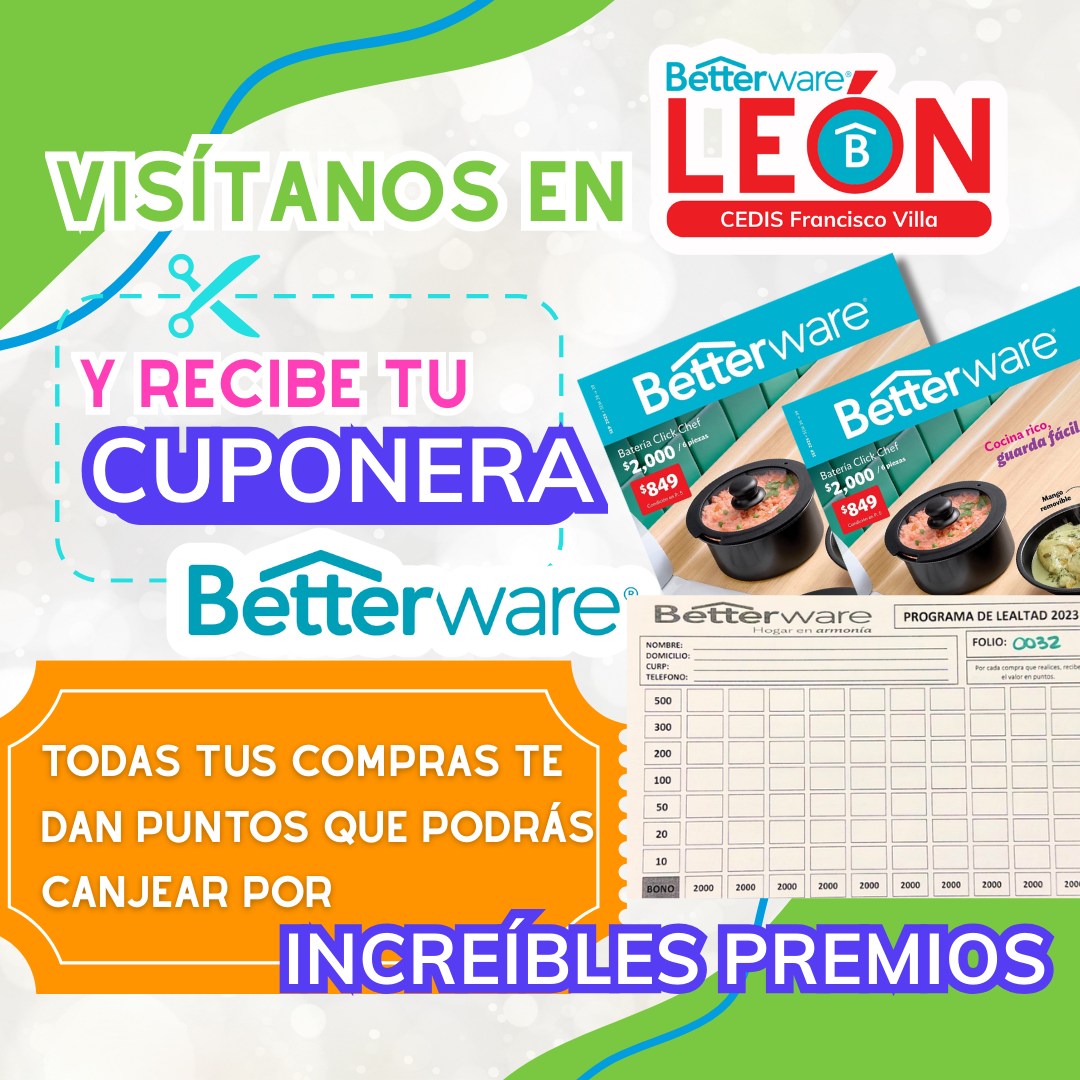 Better León CEDIS Blvd. Francisco Villa Facebook ad: ¡Haz que cada compra cuente!