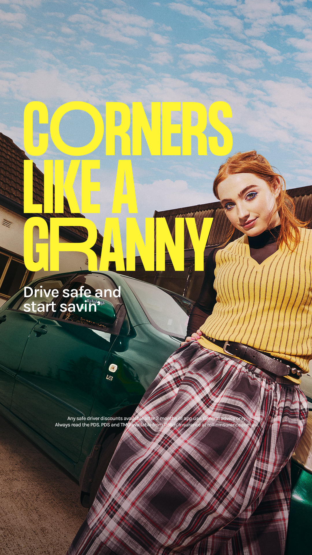 ROLLiN Insurance Facebook ad from Apr 21, 2026