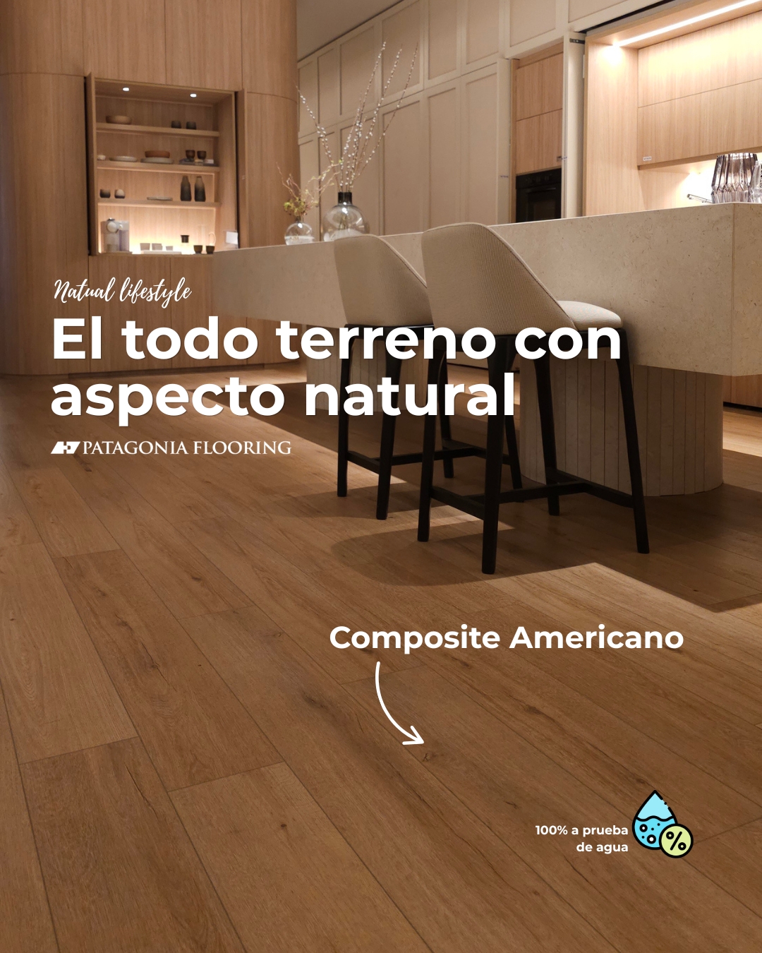 Patagonia Flooring Tigre Facebook ad: ¡SOLICITÁ TU VISITA SIN CARGO!