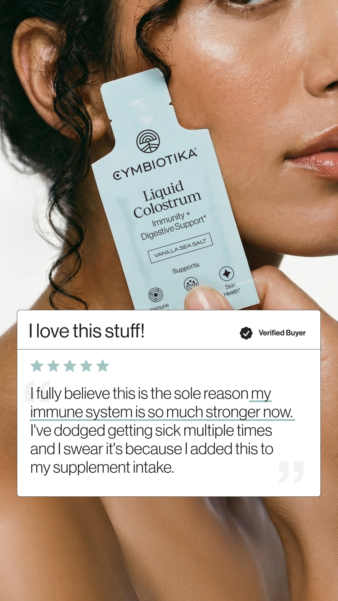 Cymbiotika Facebook ad