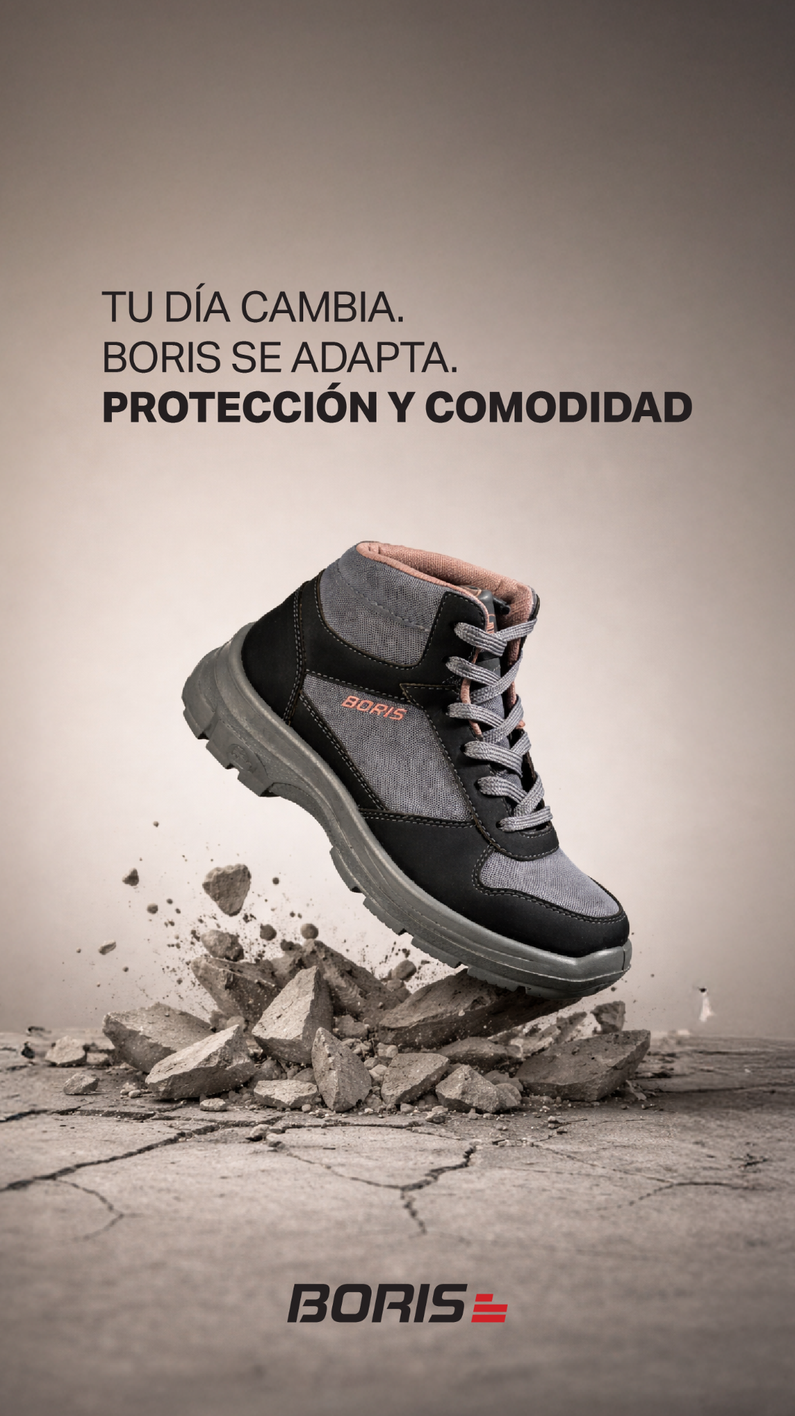Boris Hnos - Calzado de Seguridad Facebook ad from Apr 9, 2026